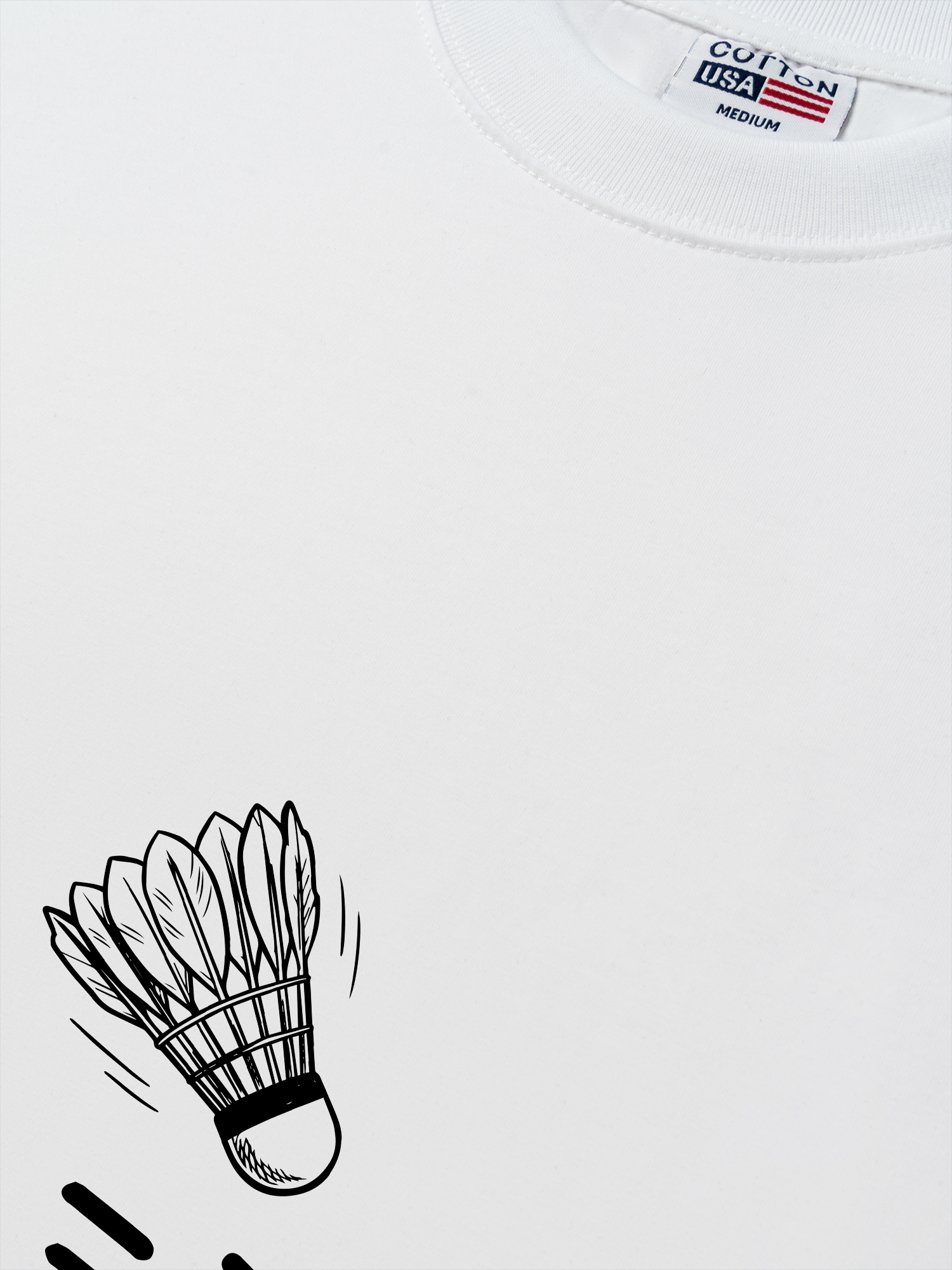 Áo Thun Relaxed Fit Badminton Tokyo Badminton Spirit