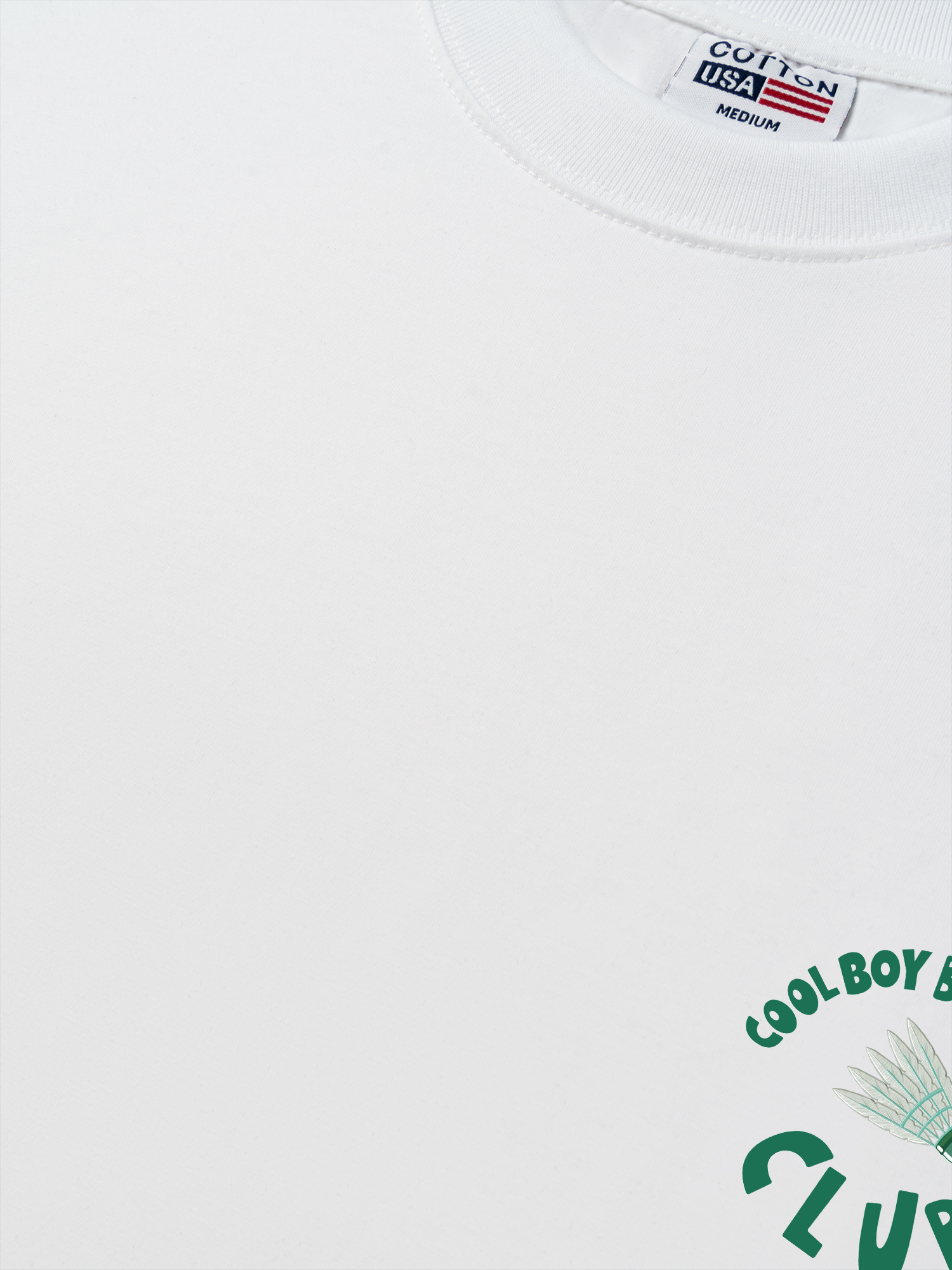 Áo Thun Relaxed Fit Badminton Cool Boy Club