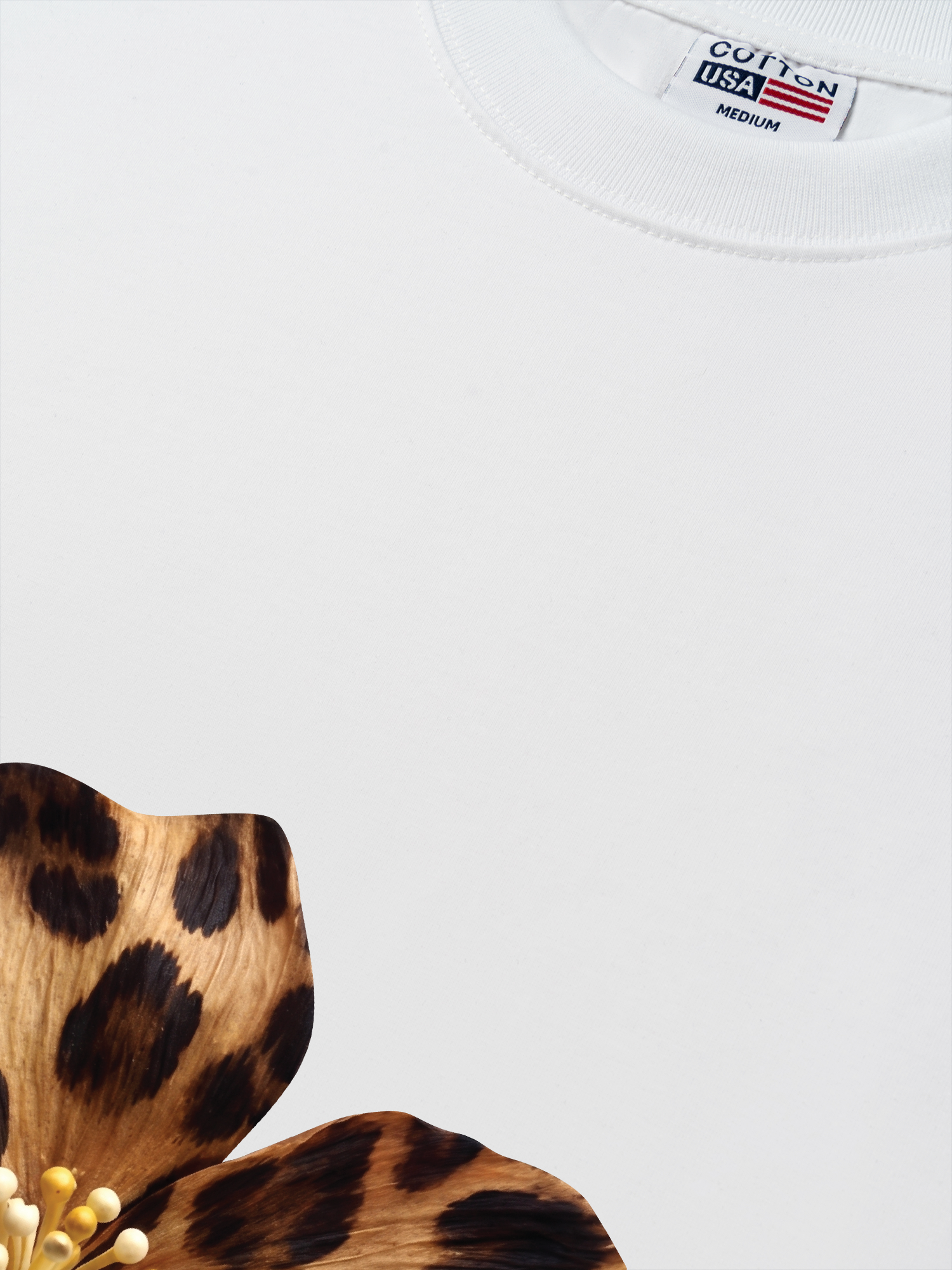 Áo Thun Relaxed Fit Urban Leopard Safari Spotted Petals