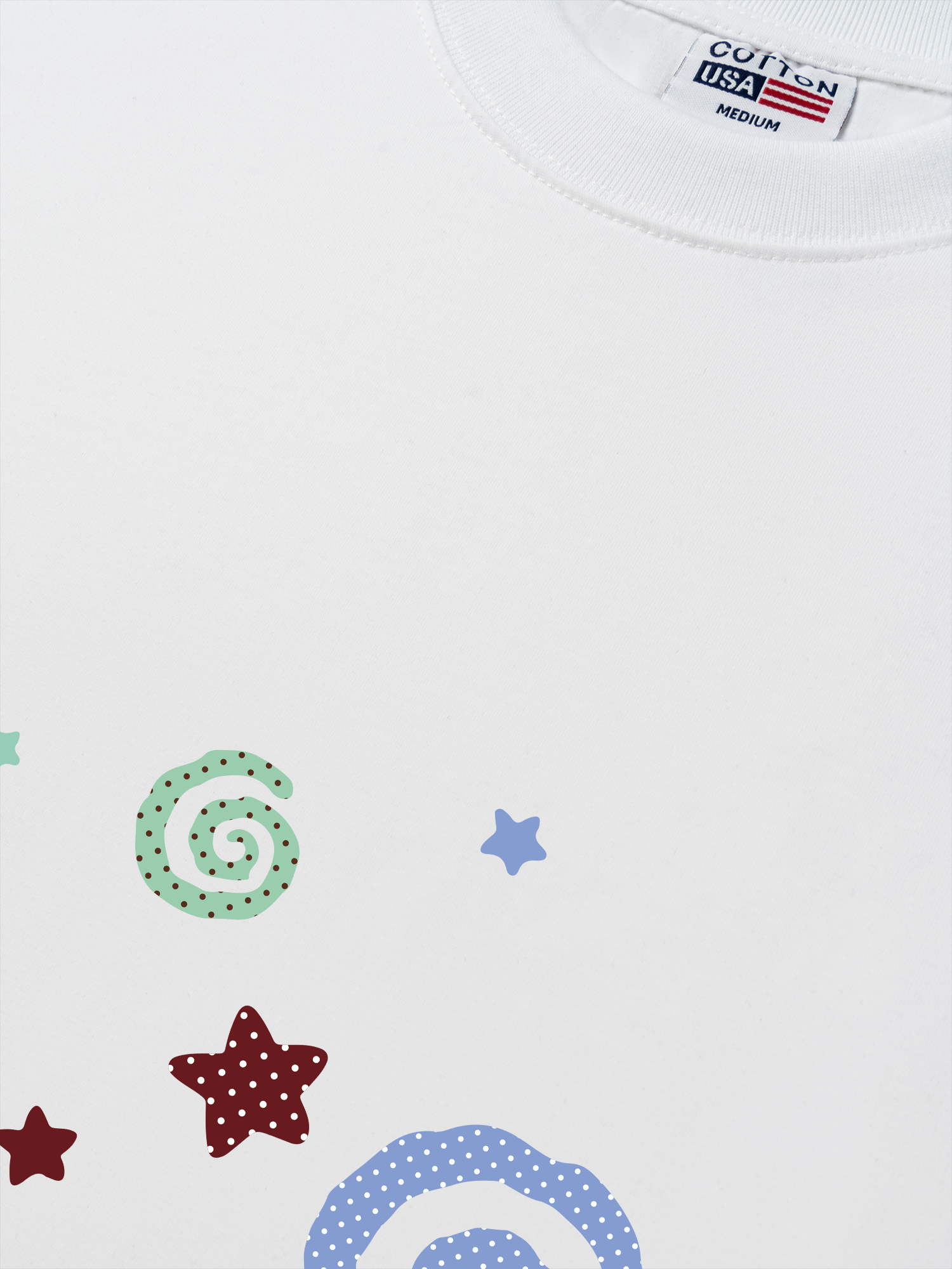 Áo Thun Relaxed Fit Dotty Mood Pastel Dreams