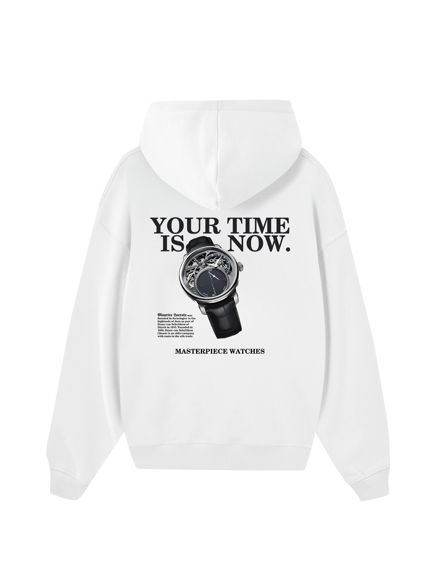 Watch Your Time Is Now Hoodie