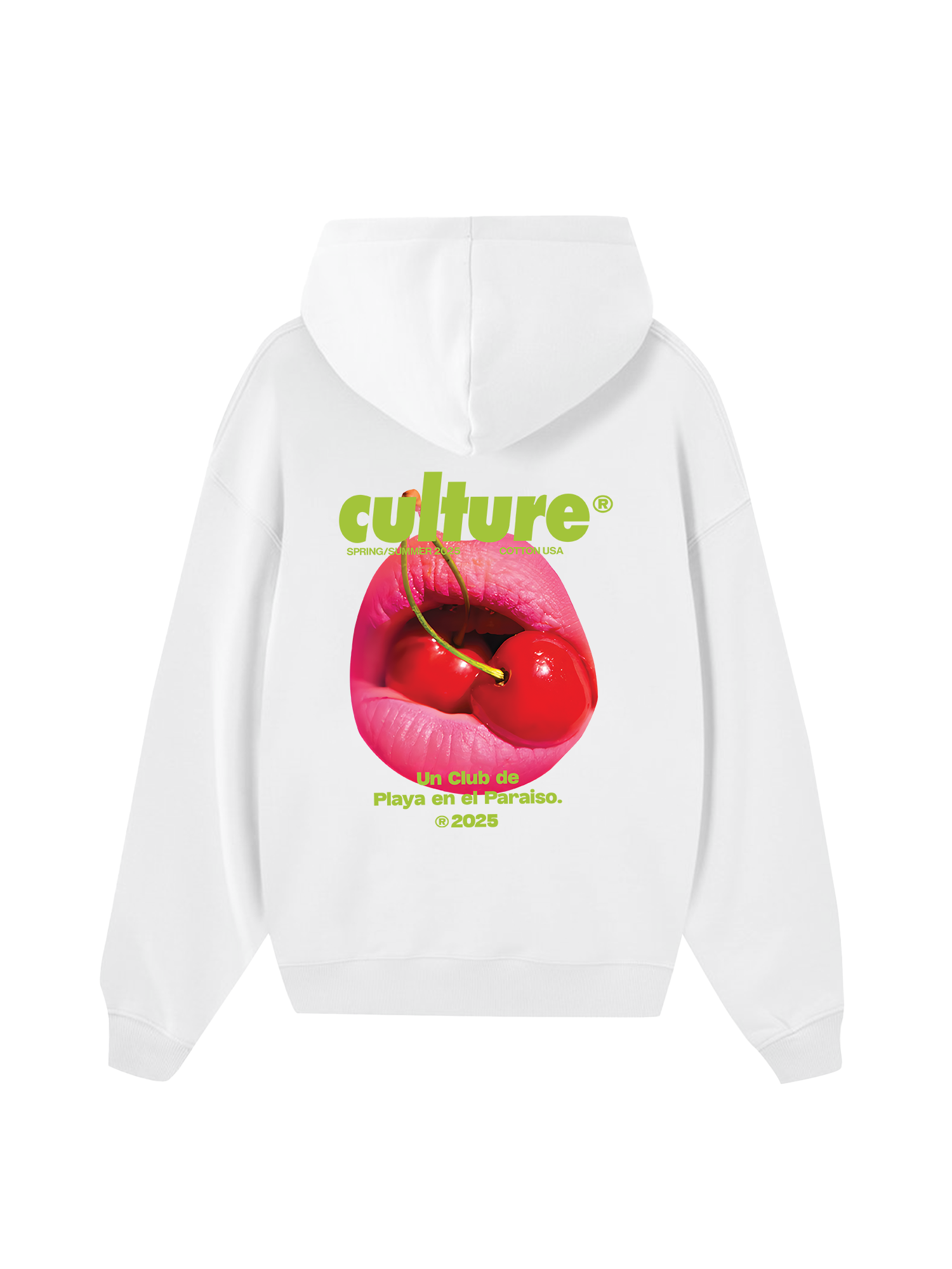 Tropical Culture Cherry Lip Hoodie
