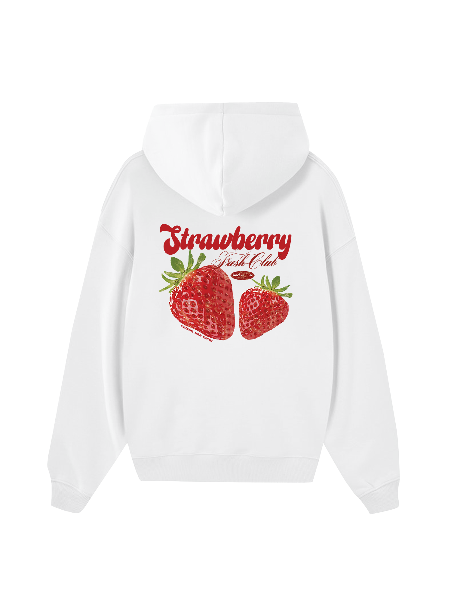 Tropical Strawberry Fresh Club Hoodie