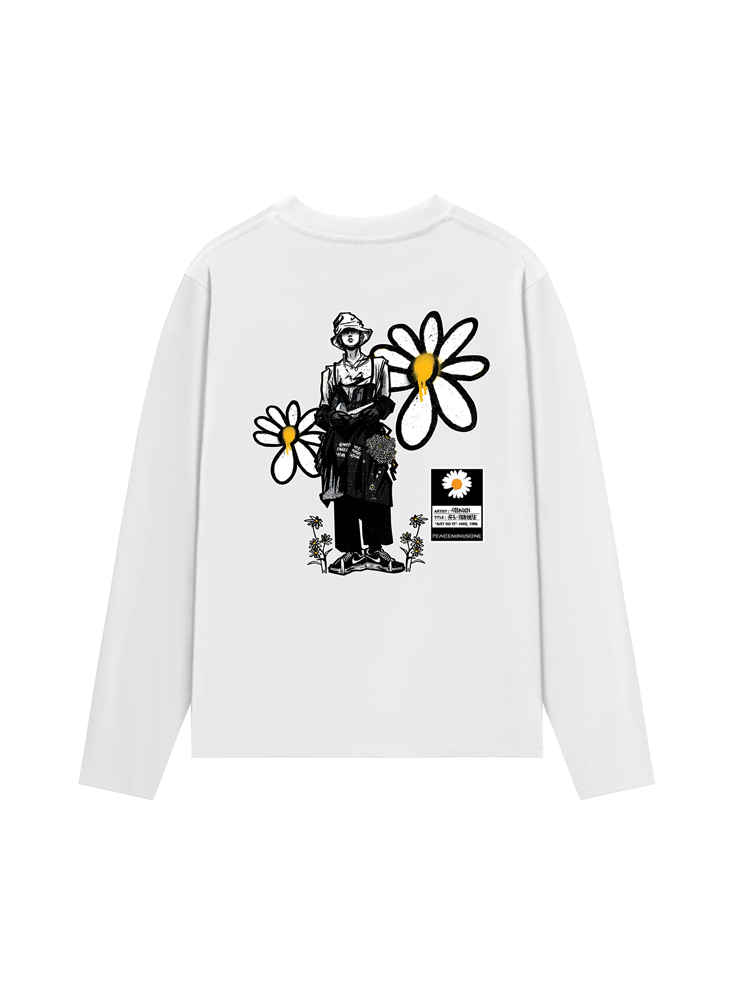 Áo Thun Dài Tay Floral X GD Art Daisy