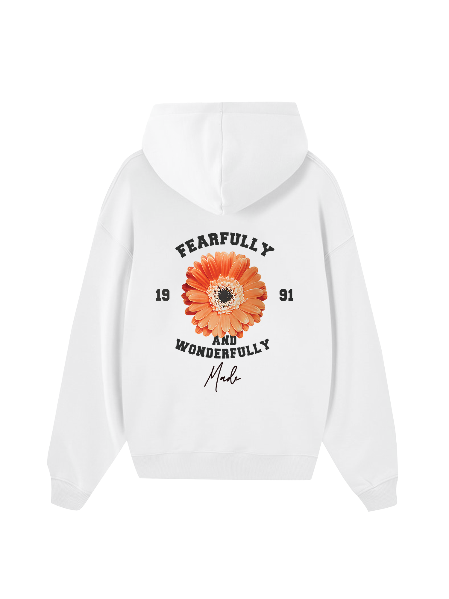 Floral Fearfully Hoodie