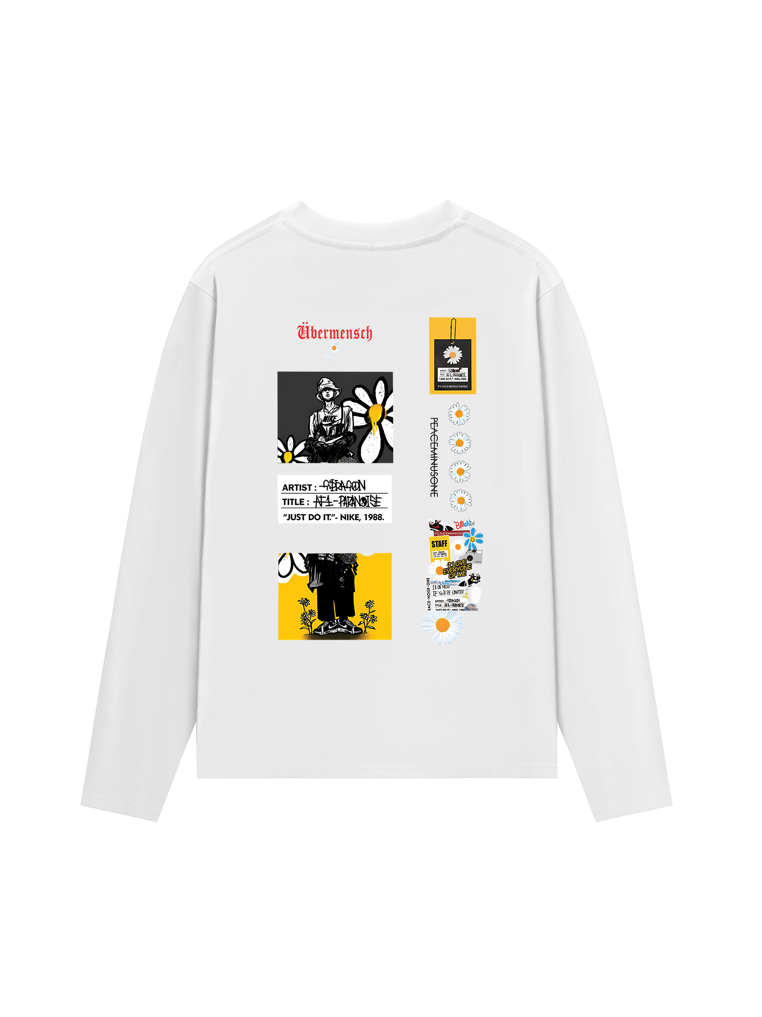 Áo Thun Dài Tay Idol G Dragon Peaceminusone