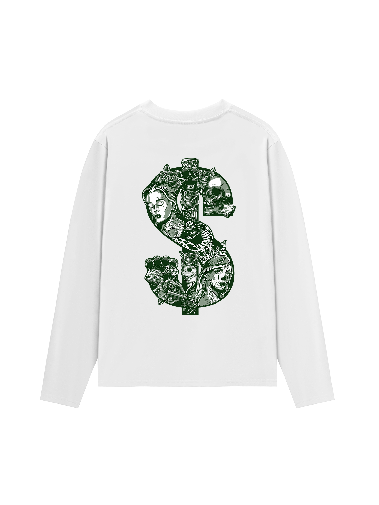 Áo Thun Dài Tay Money Bad Person
