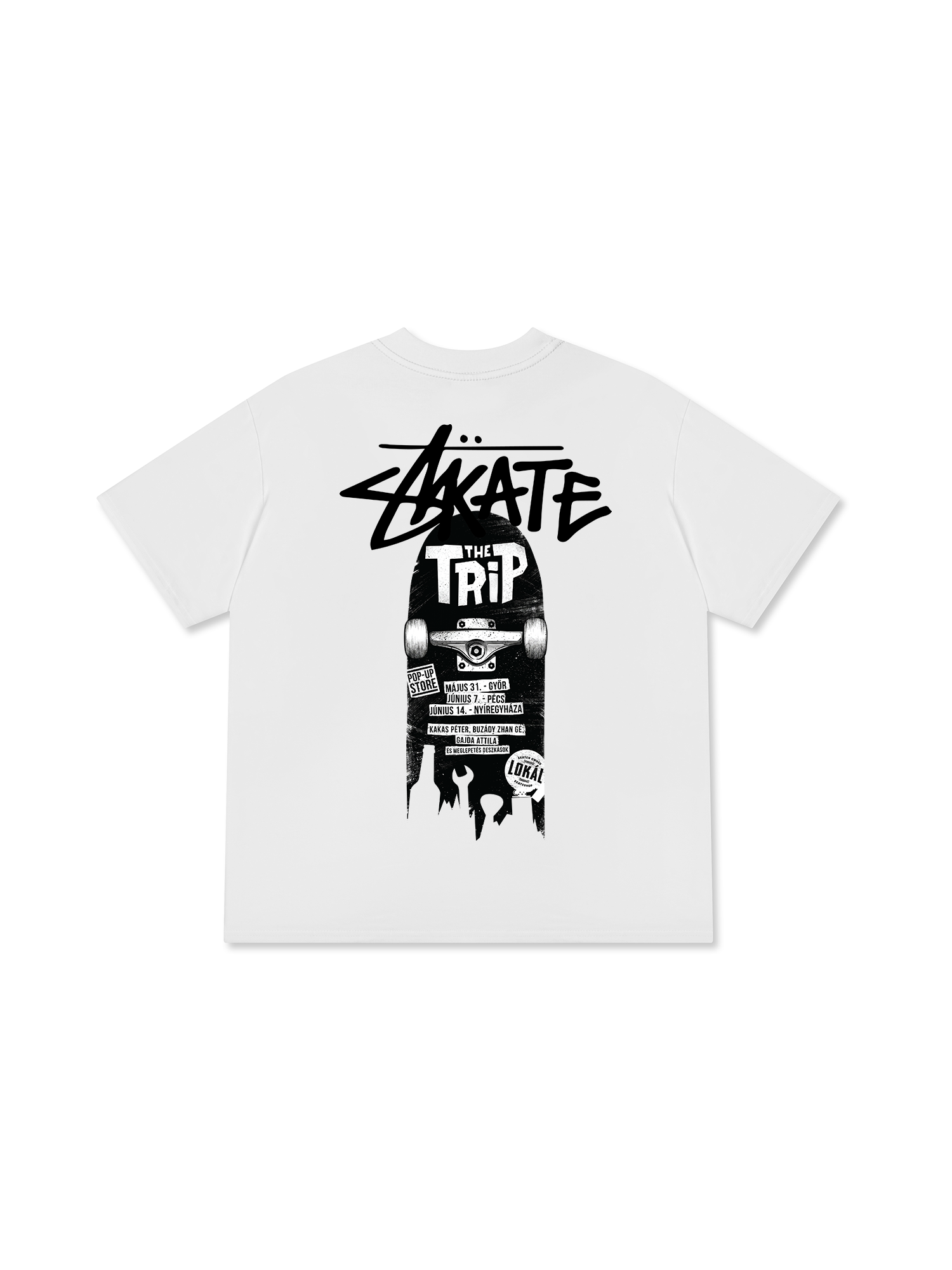 Áo Thun Relaxed Fit Skate The Trip