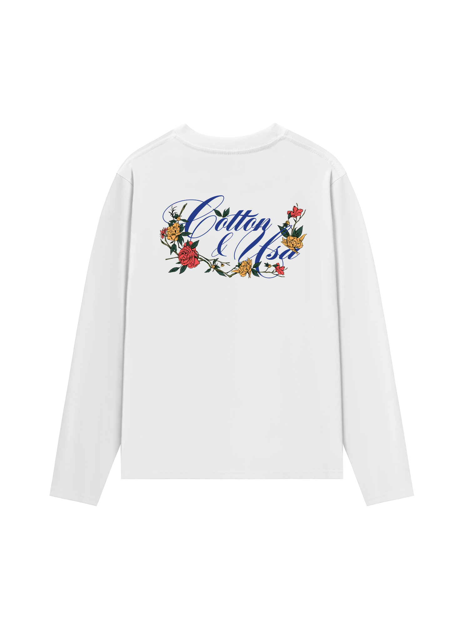 Áo Thun Dài Tay Cotton Usa Florist