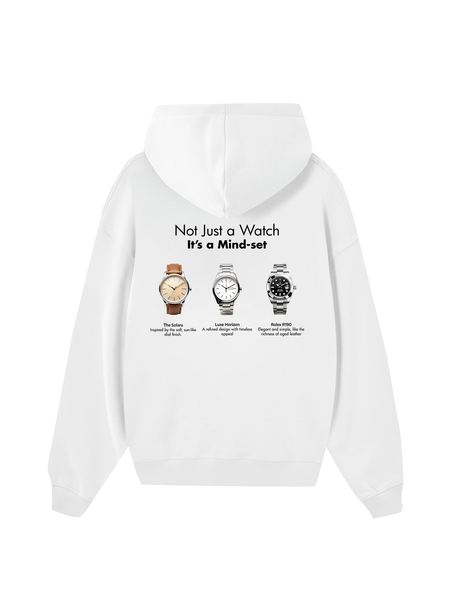 Watch It_s A Mindset Hoodie