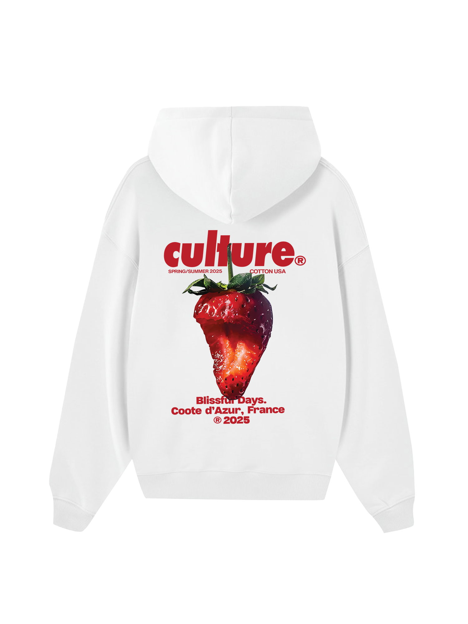 Tropical Culture Strawberry Hoodie