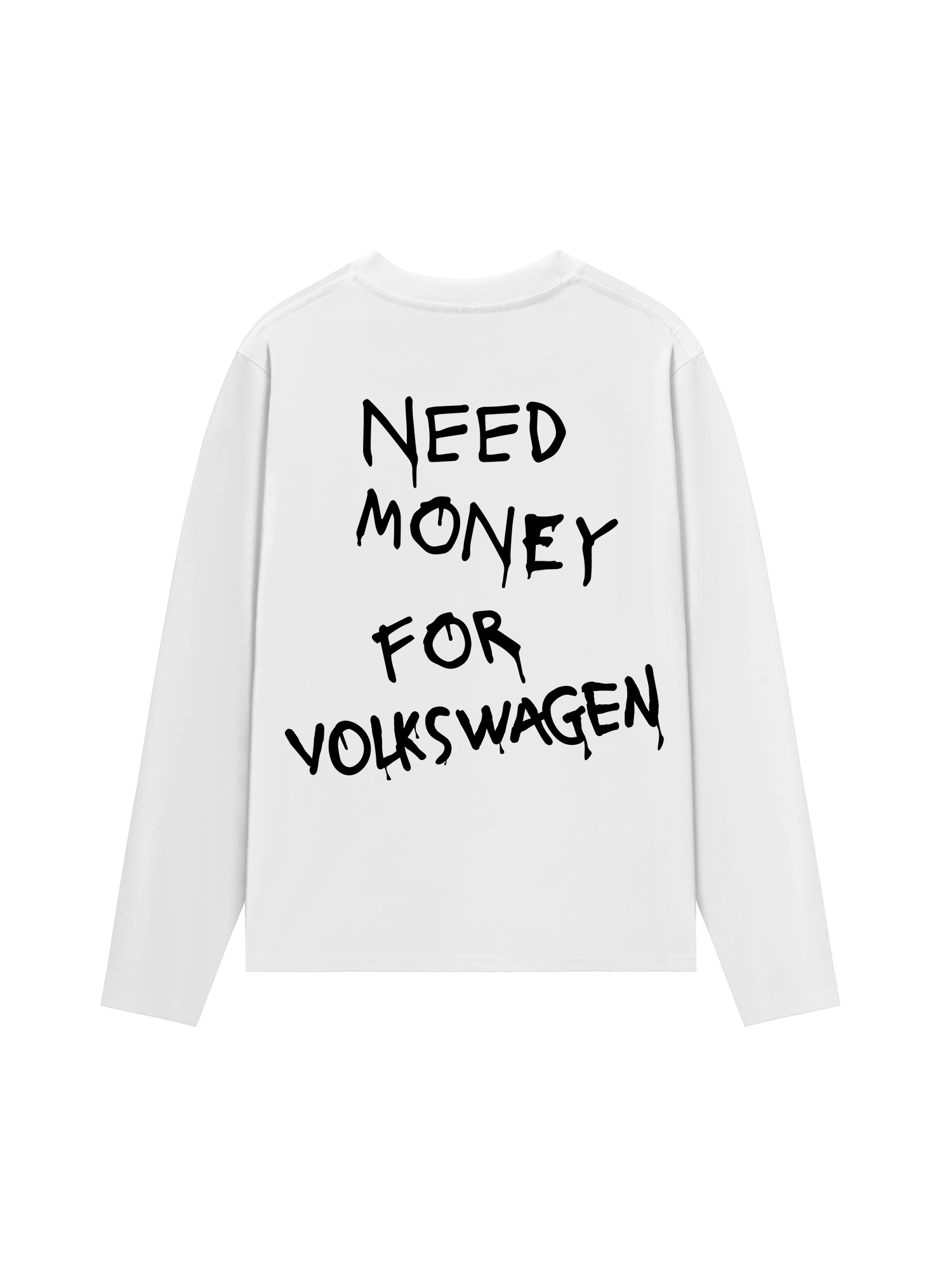 Áo Thun Dài Tay Need Money For Volkswagen