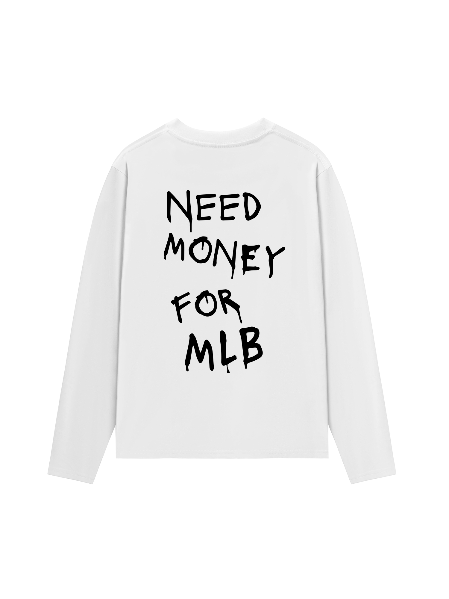 Áo Thun Dài Tay Need Money For MLB