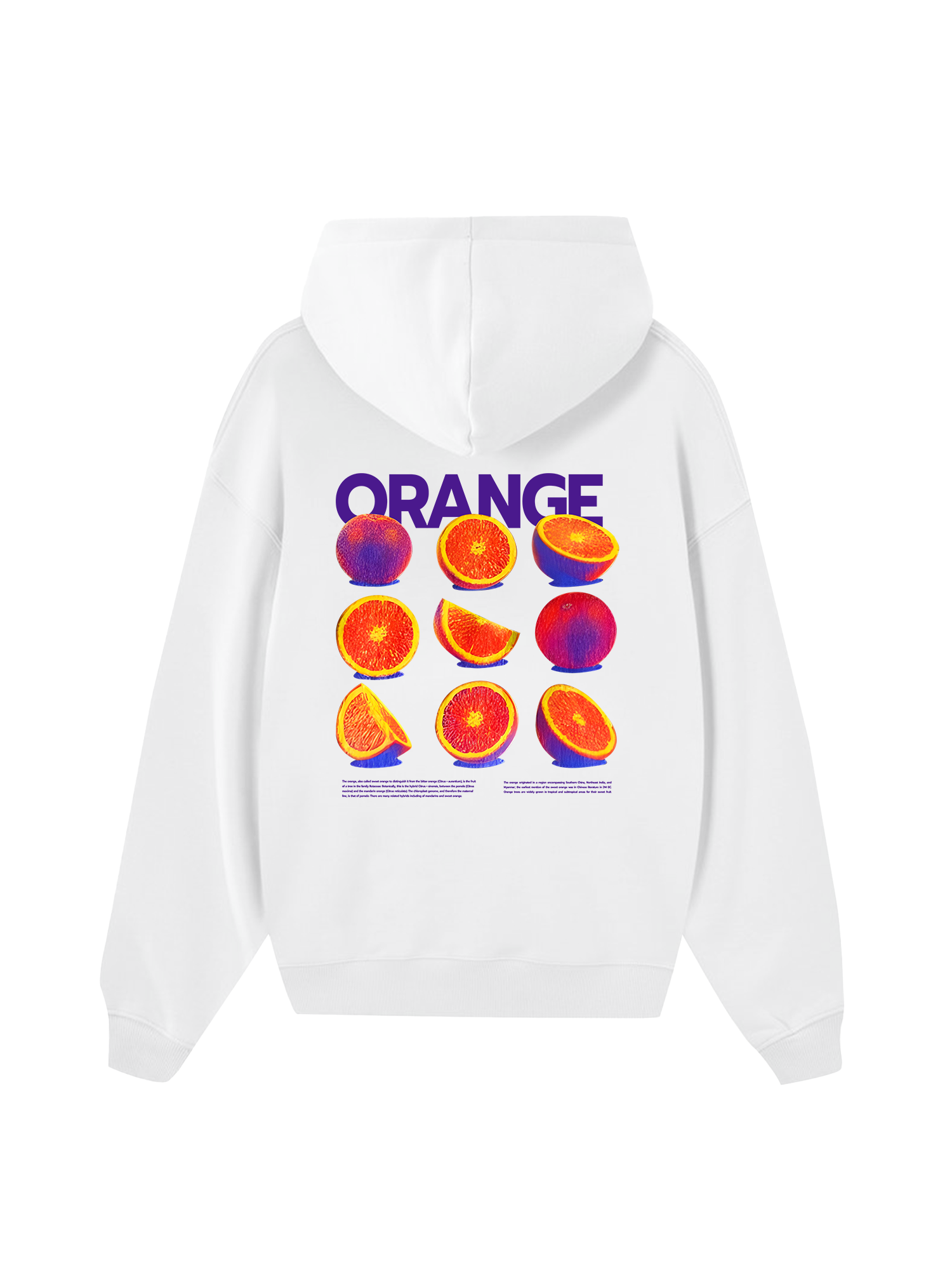 Tropical Orange Vitamin Hoodie