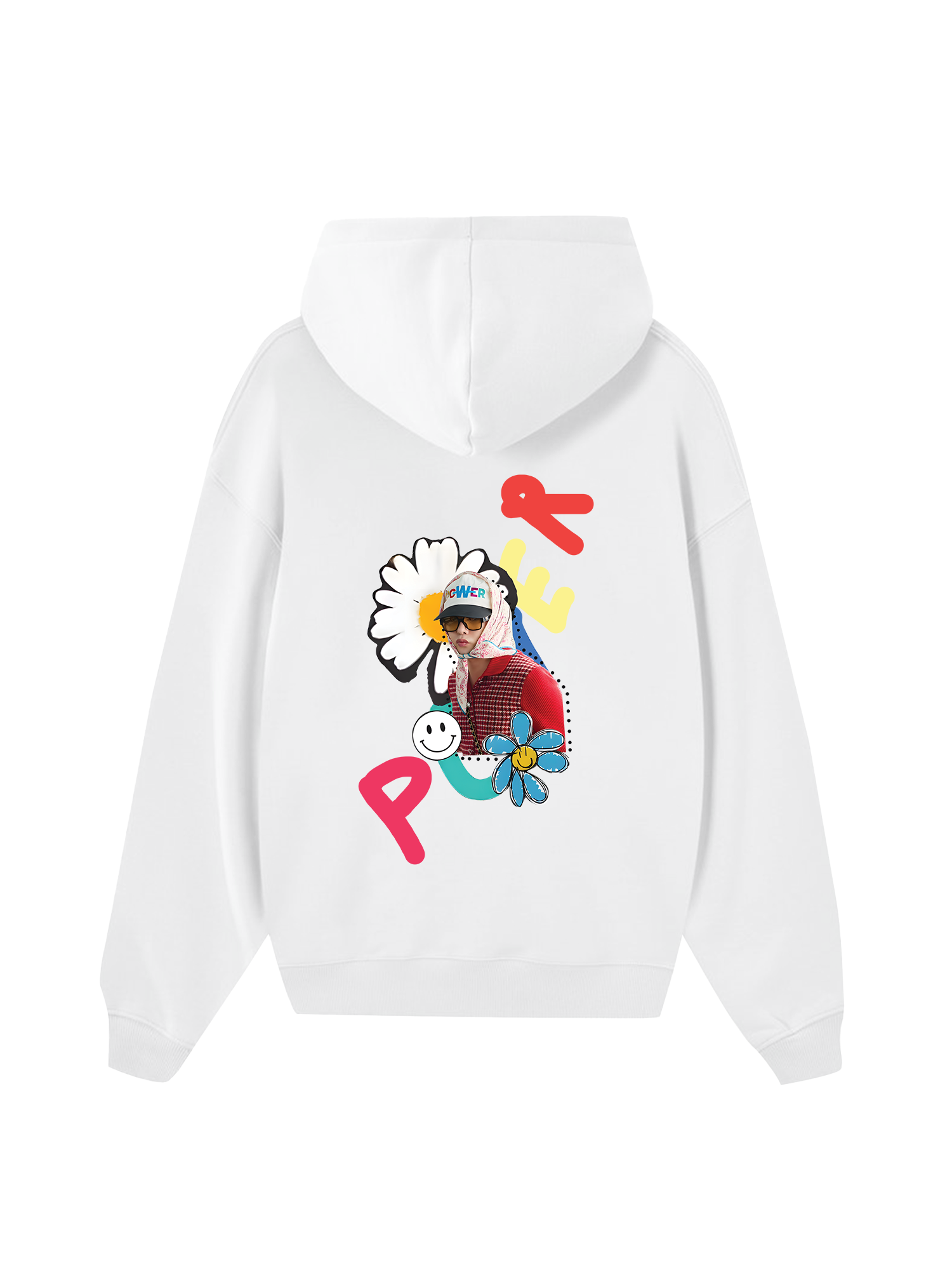 Floral Power Daisy Flower X GD Hoodie