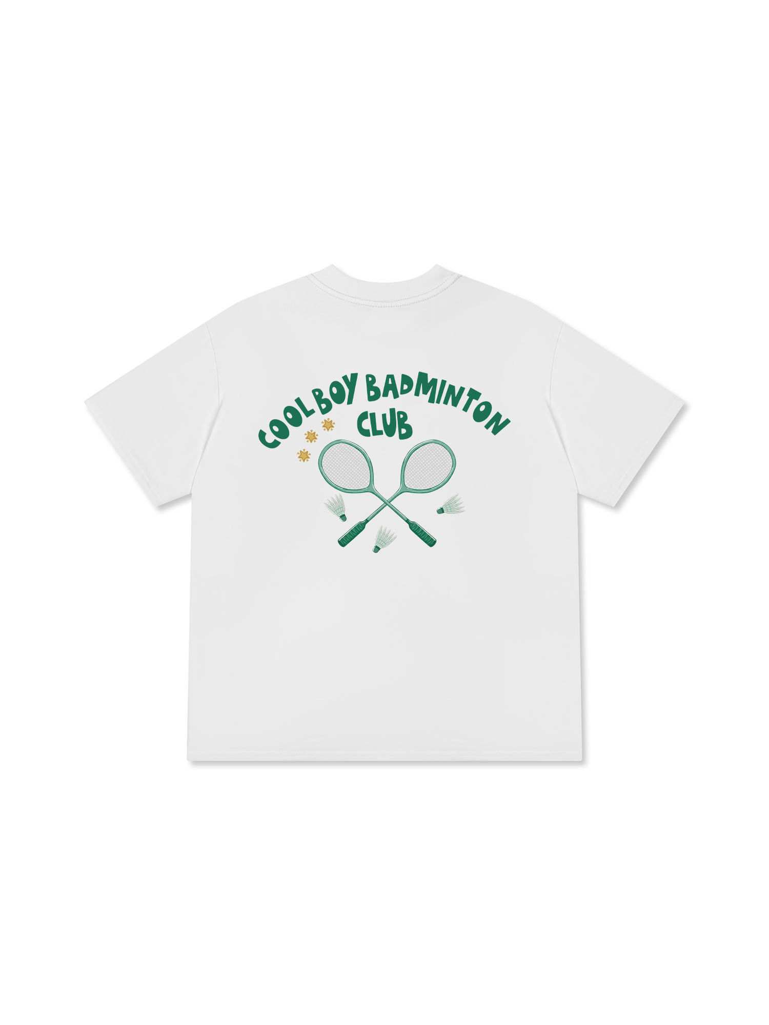 Áo Thun Relaxed Fit Badminton Cool Boy Club