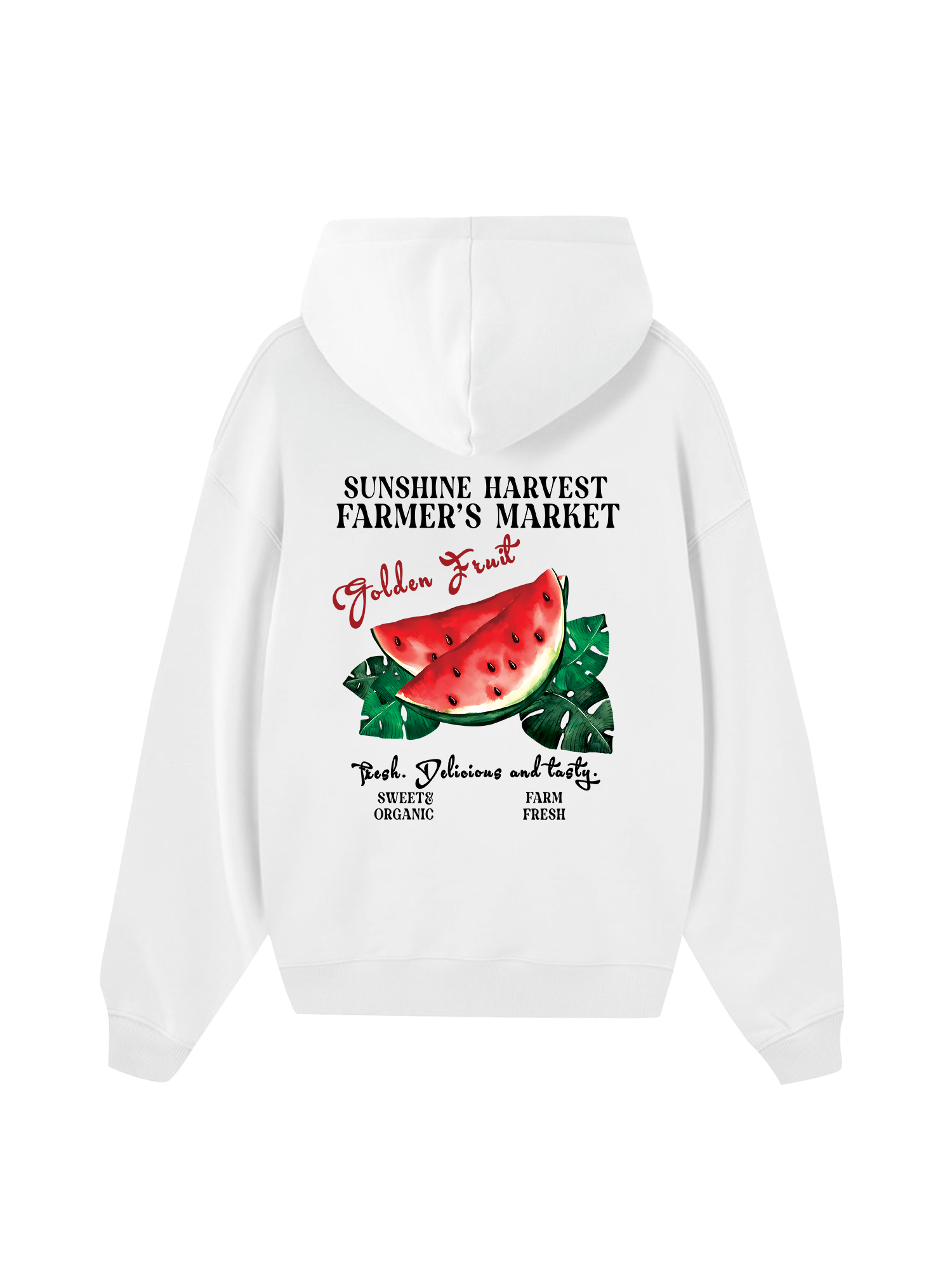 Tropical Watermelon Farm Marrket Hoodie