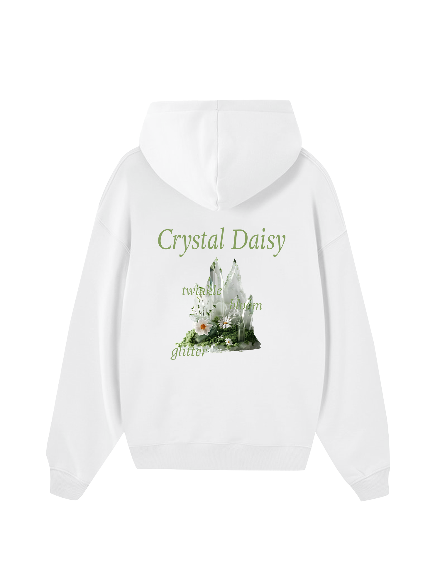 Floral Crytsal Daisy Hoodie