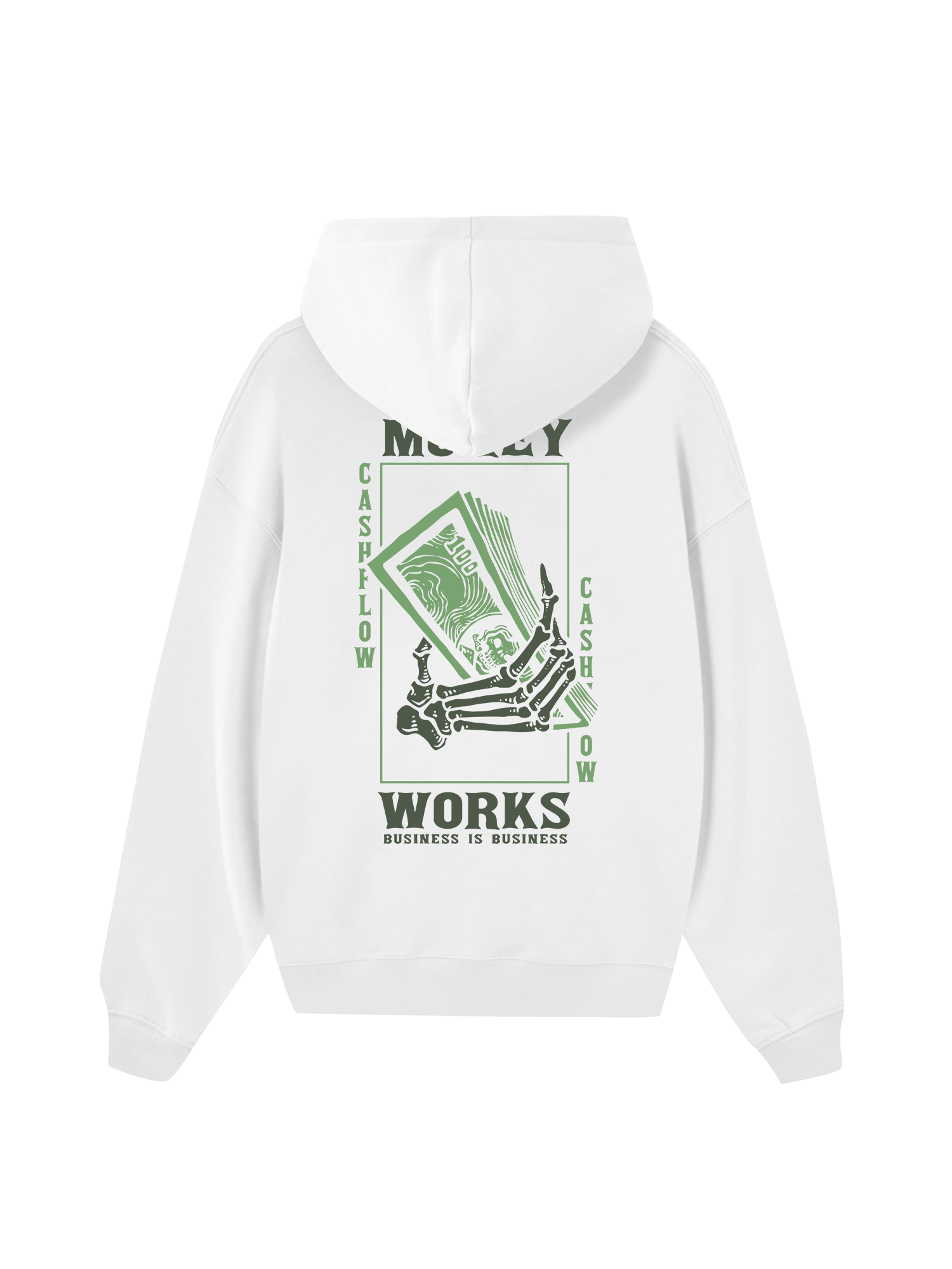 Money Works Business Is Business Hoodie