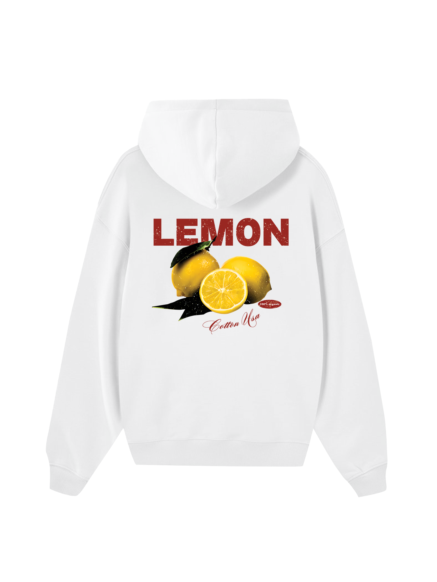 Tropical Lemon Orrganic Hoodie
