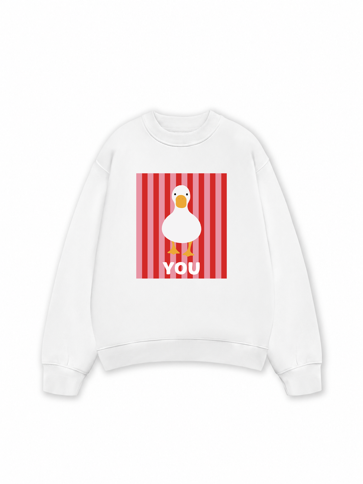 Áo Sweater Nỉ Hai Da Farm Duck You