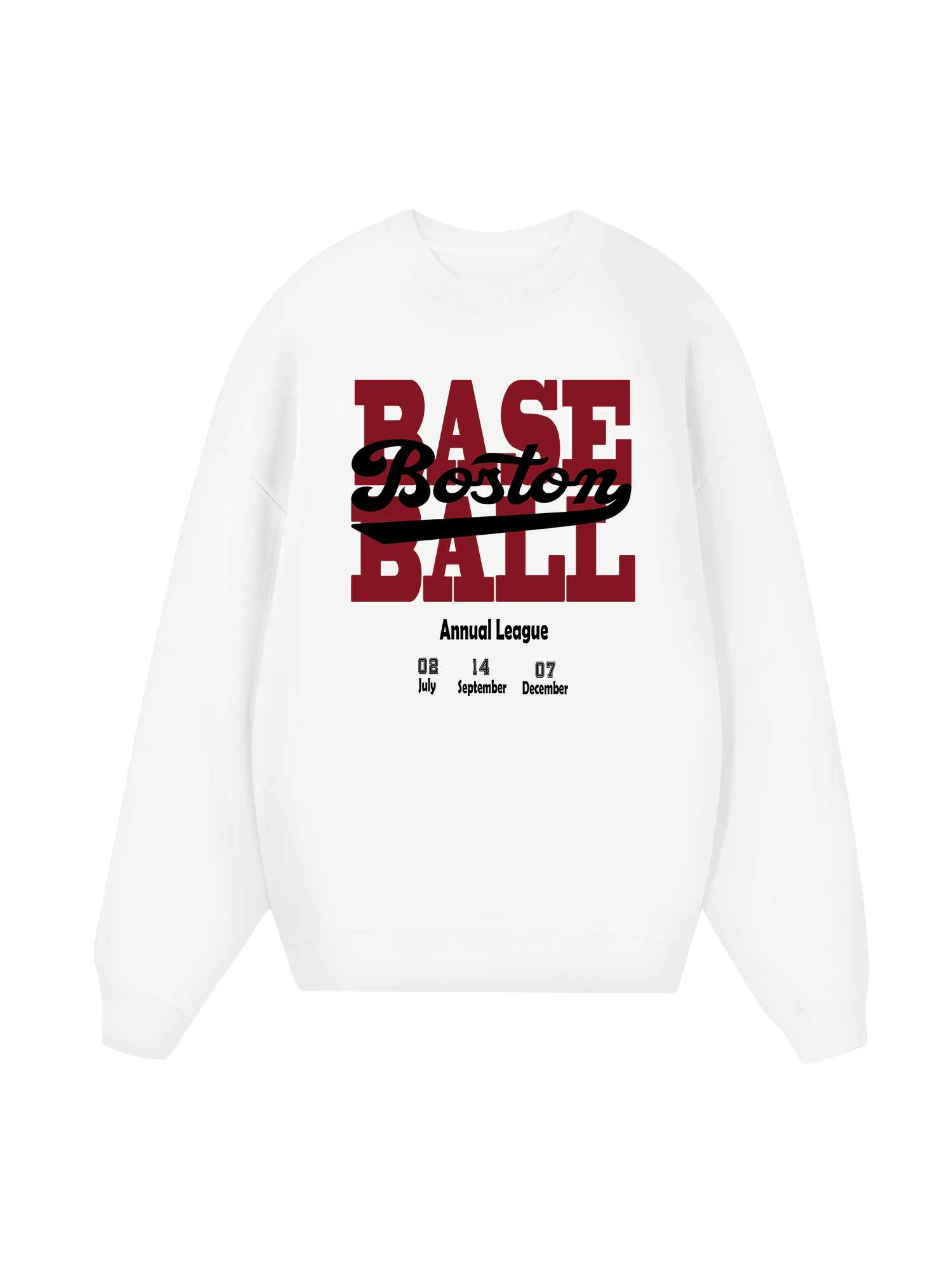 Baseball Boston League Sweater