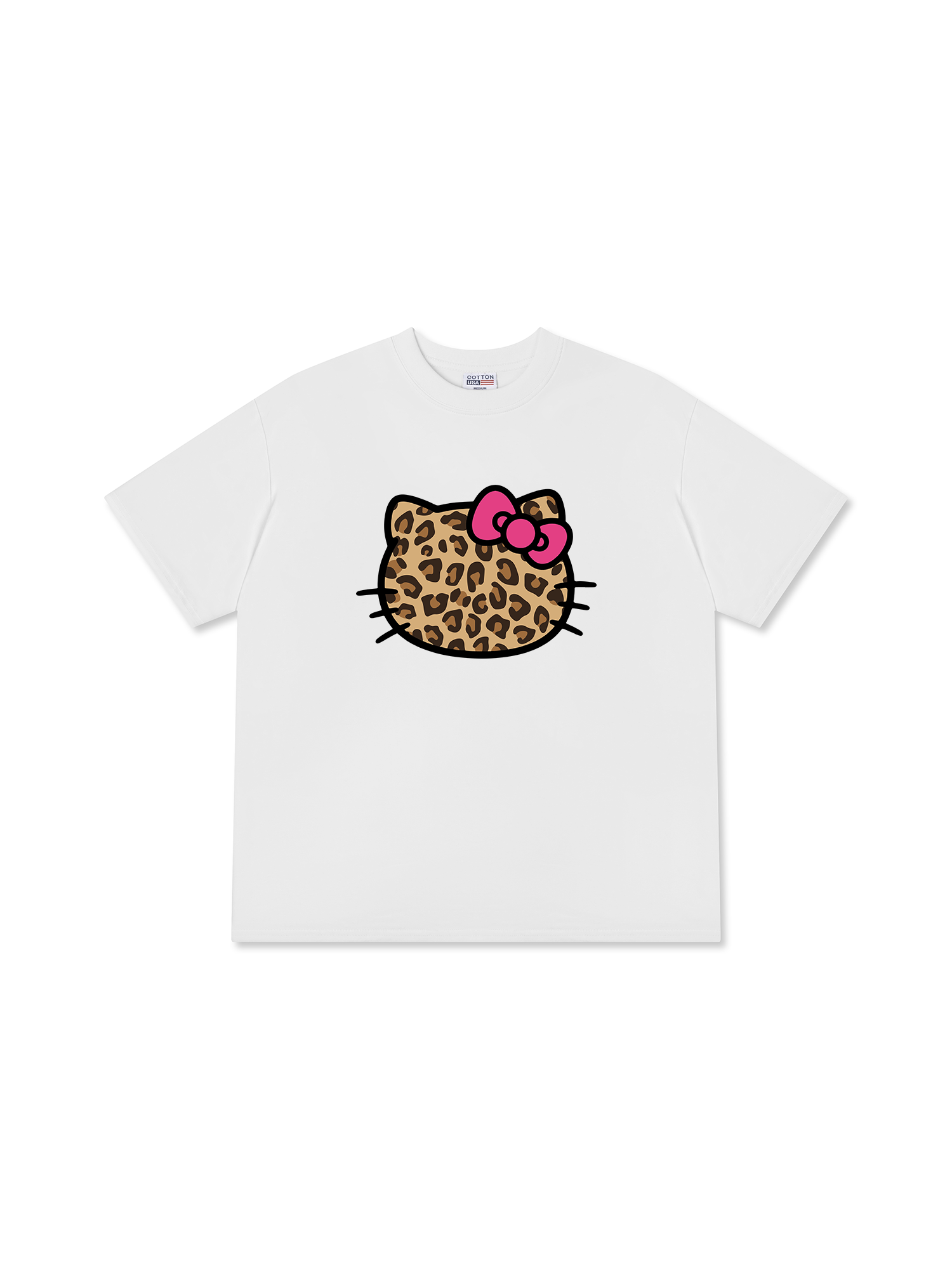 Áo Thun Relaxed Fit Urban Leopard Kitty