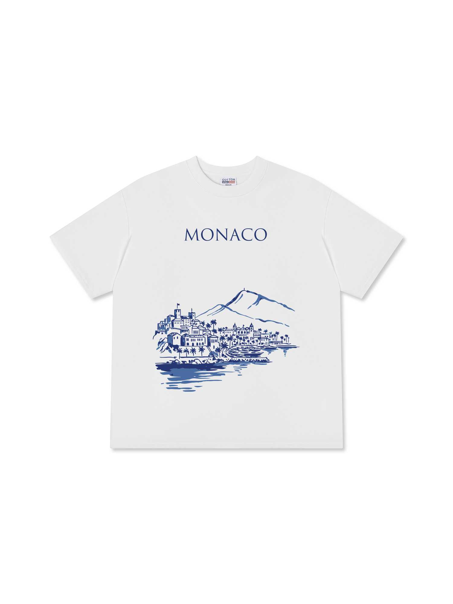 Áo Thun Relaxed Fit City Monaco
