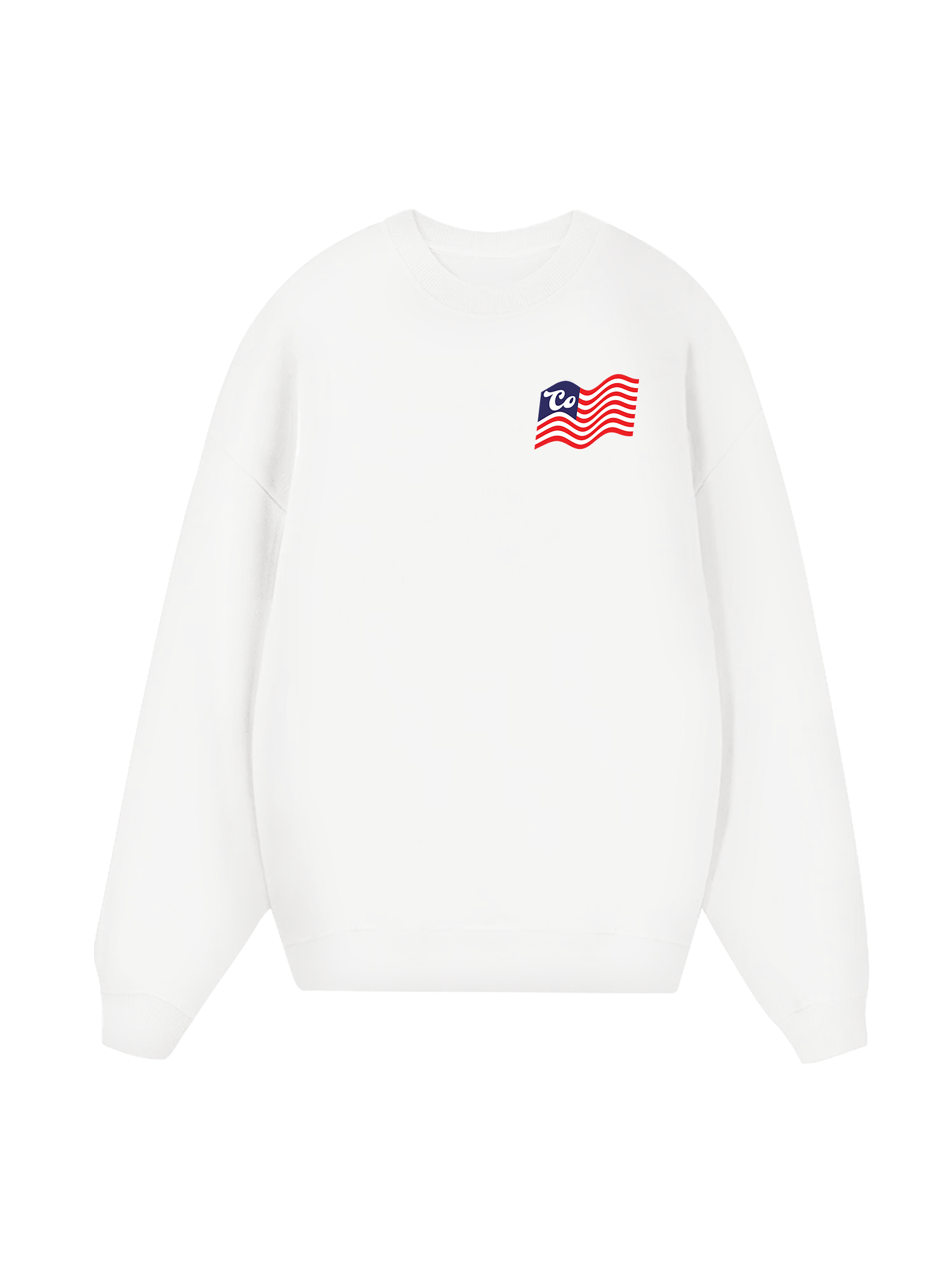 USA Cotton USA Flag Sweater