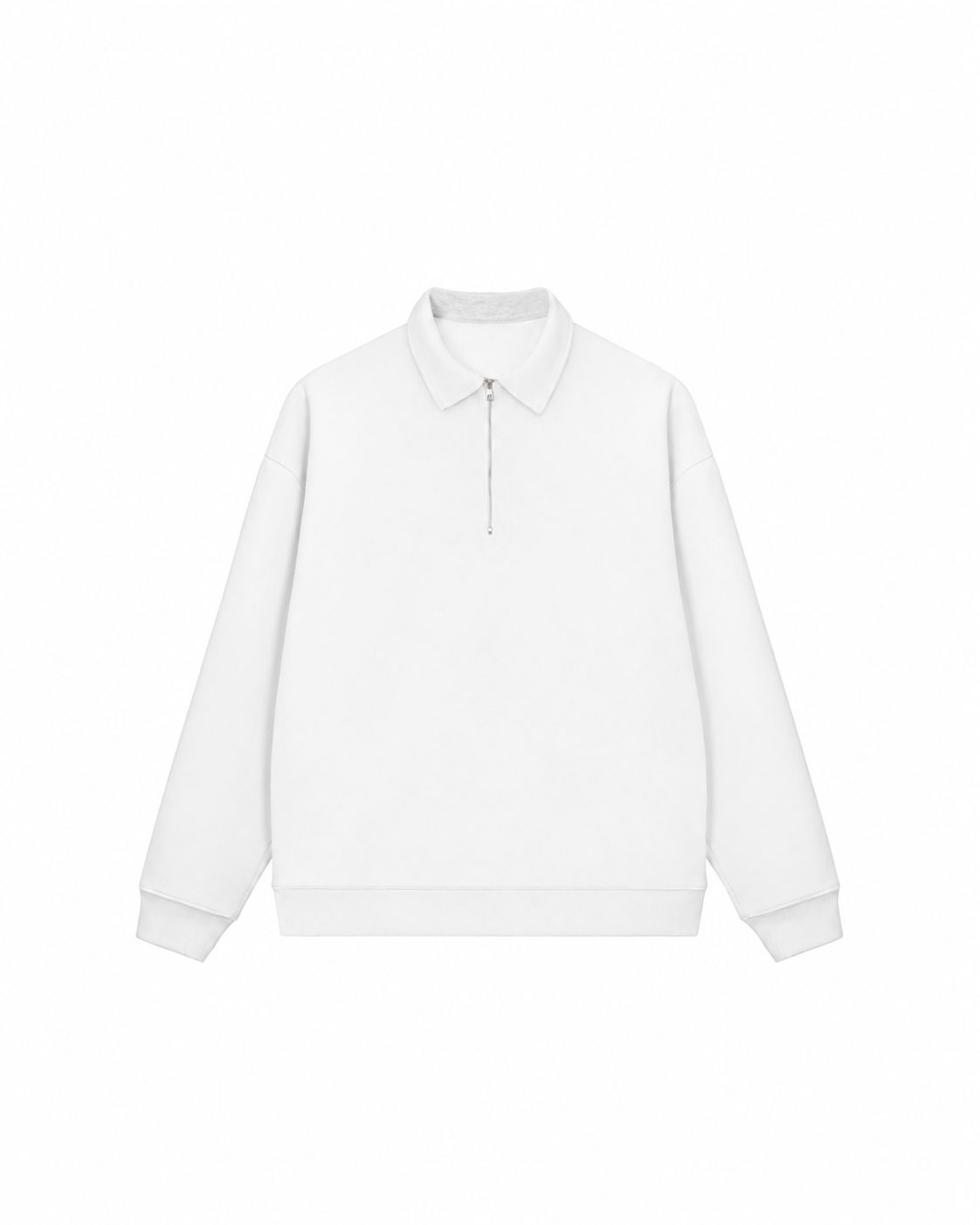 Áo Sweater Polo Nỉ Hai Da City Paris Basic Logo
