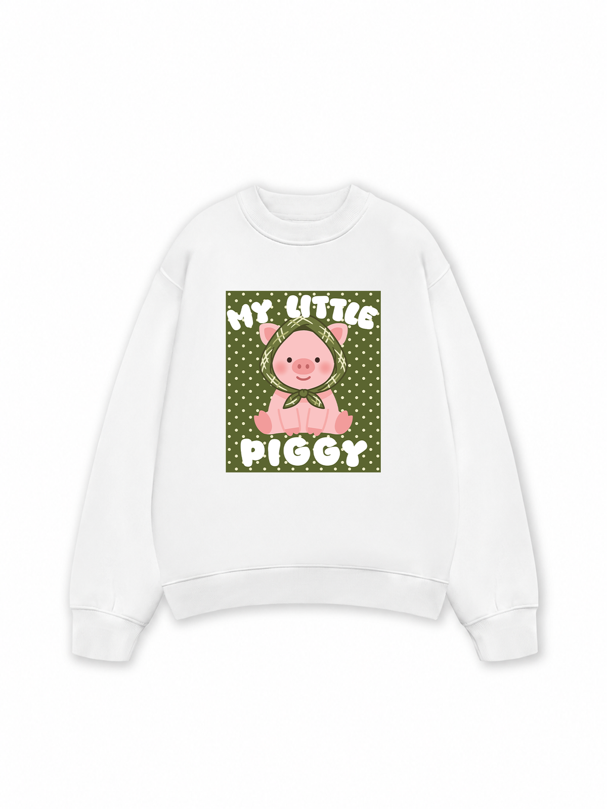 Áo Sweater Nỉ Hai Da Farm My Litle Piggy