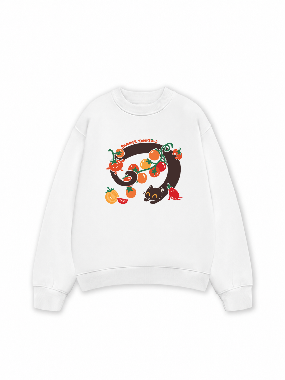 Áo Sweater Nỉ Hai Da Yummy Mood Summer Tomatoes