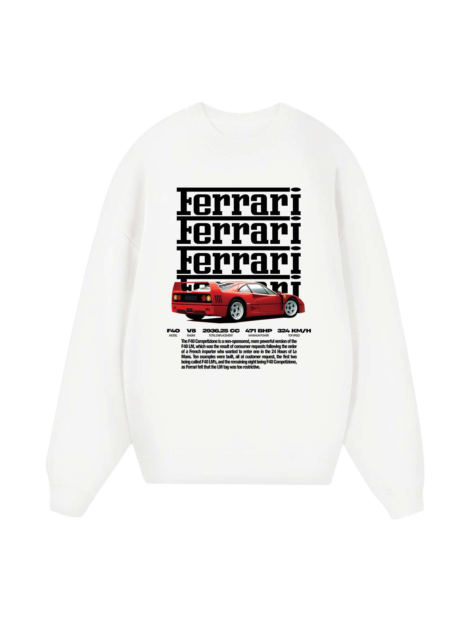 Ferrari Competizione F-40 Sweater