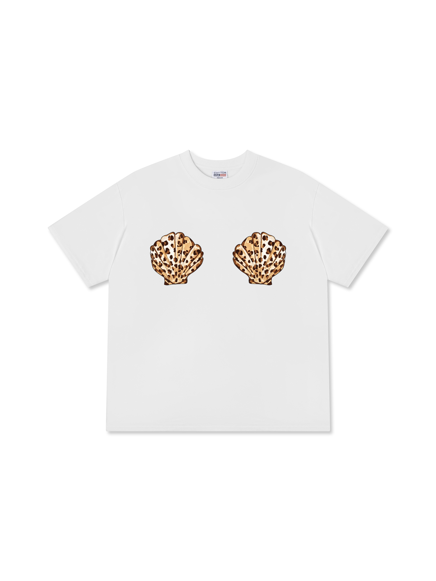 Áo Thun Relaxed Fit Urban Leopard Feline Shell