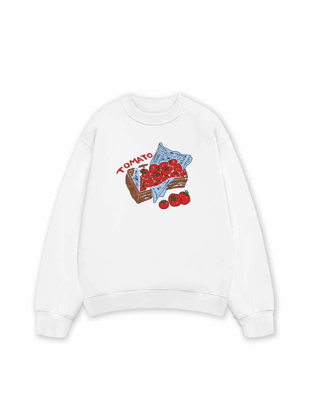 Áo Sweater Nỉ Hai Da Tropical Tomatoes