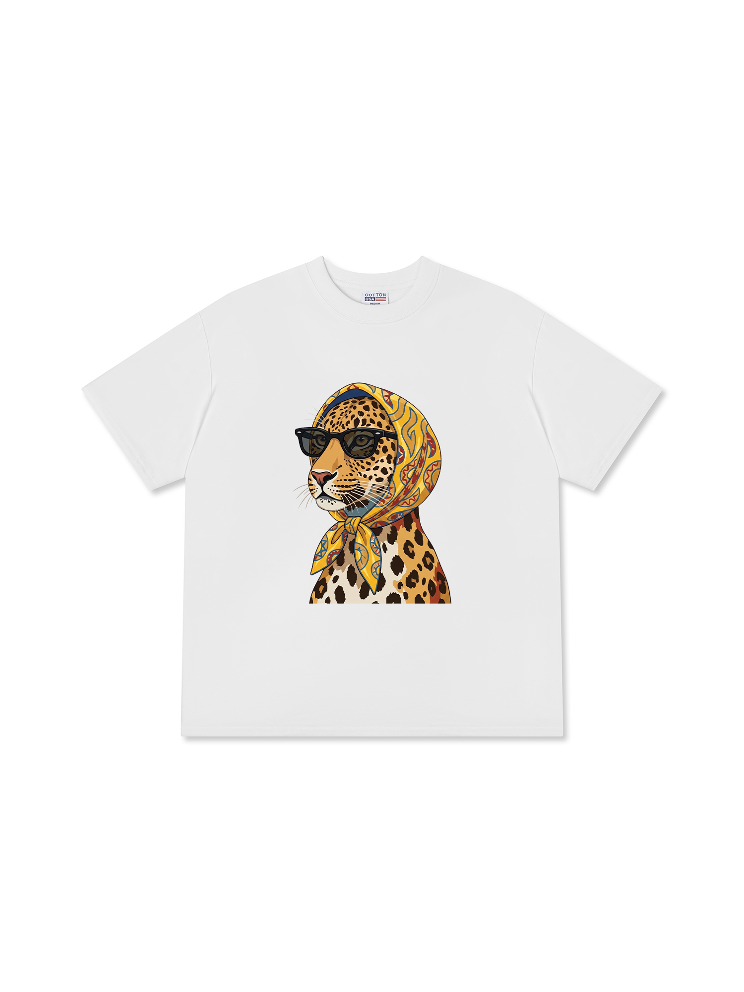 Áo Thun Relaxed Fit Urban Leopard Safari Chic