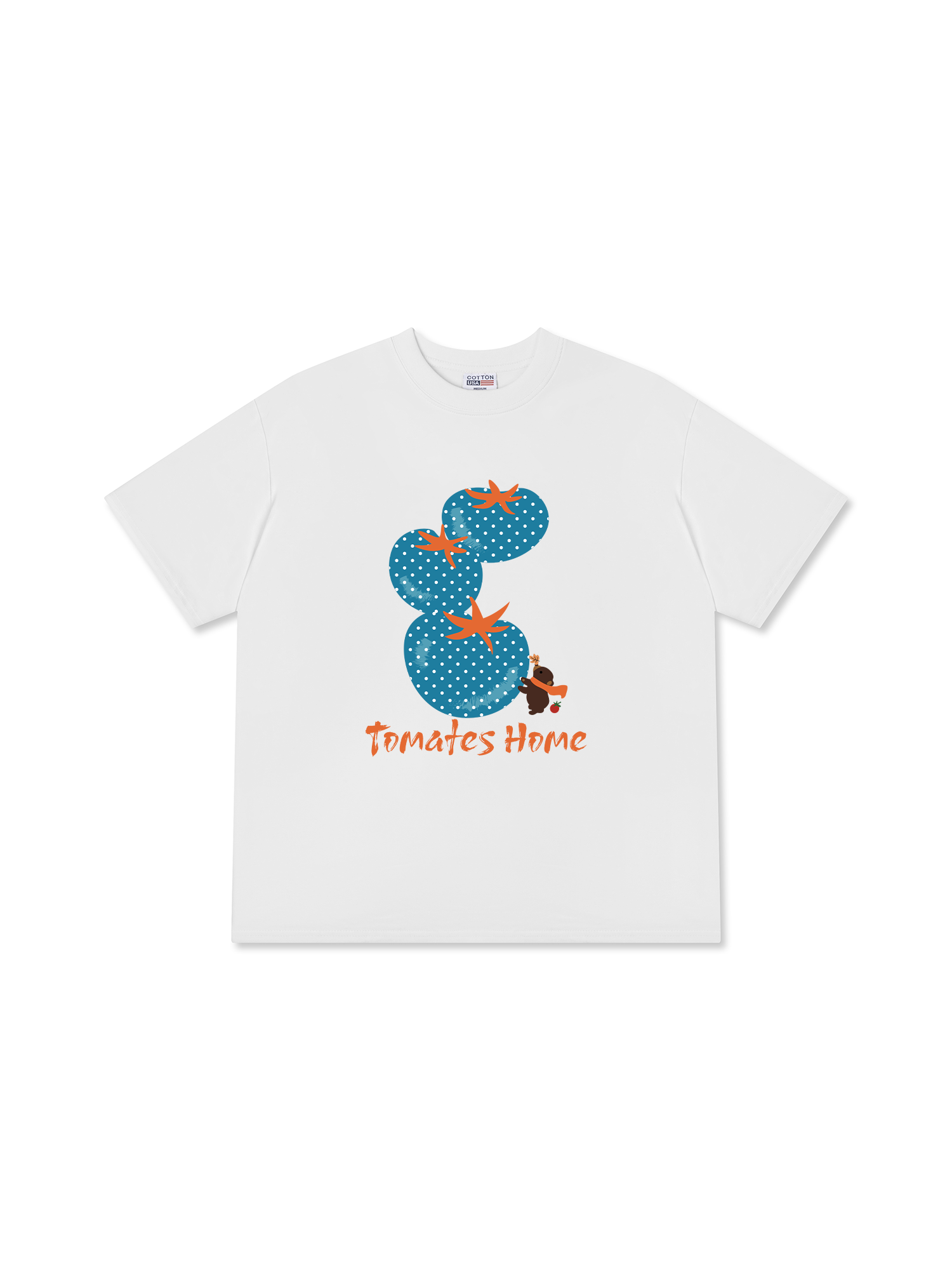 Áo Thun Relaxed Fit Dotty Mood Tomates Home