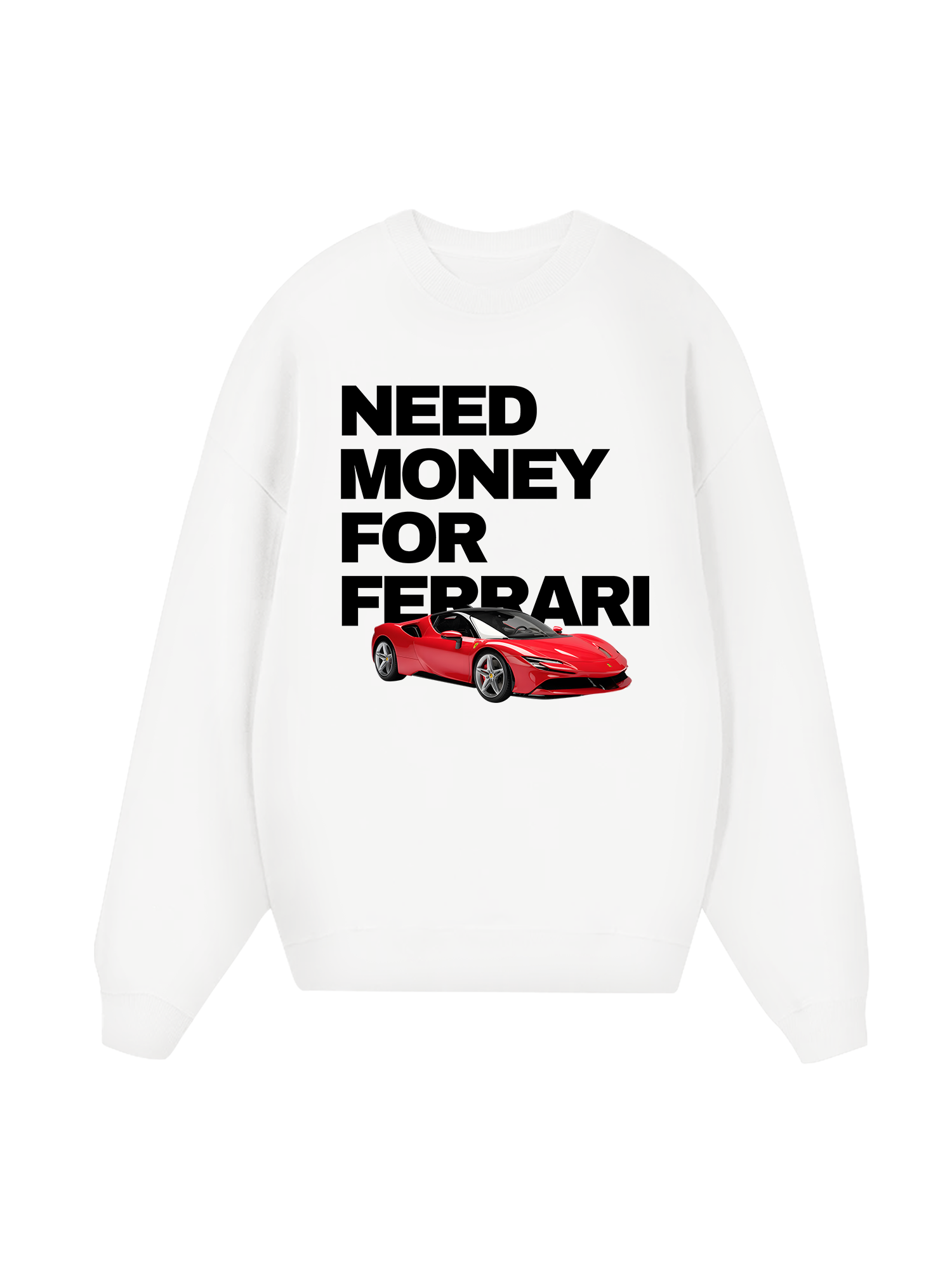 Ferrari Need Money For Classic Sweater