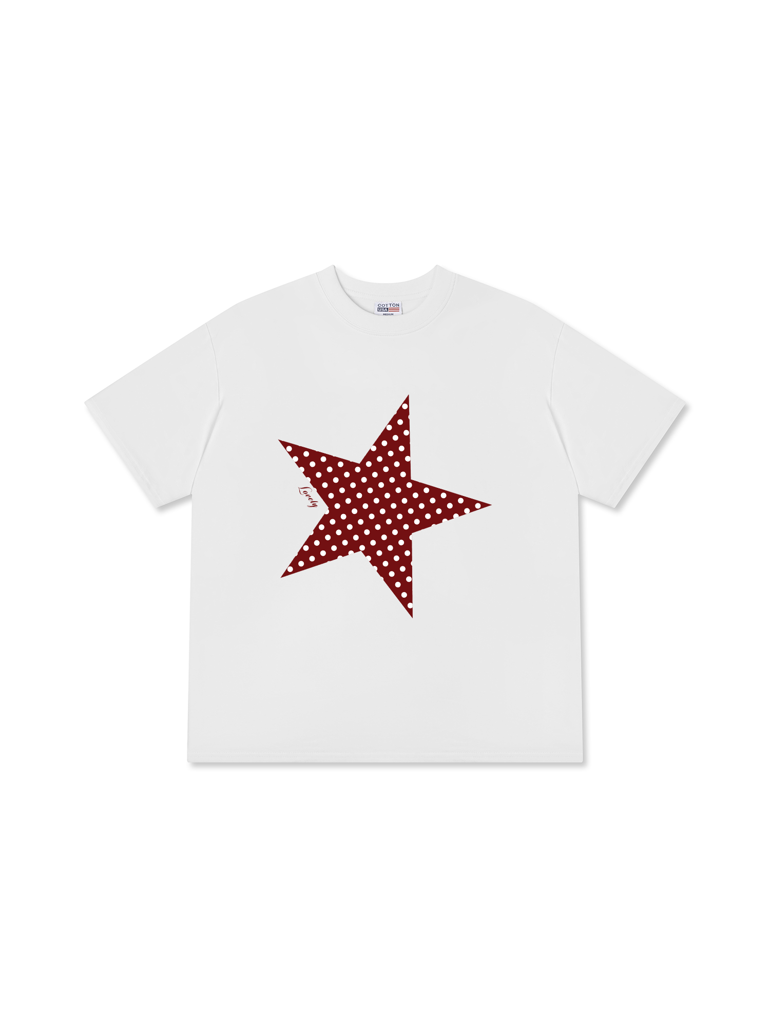 Áo Thun Relaxed Fit Dotty Mood Polka Dot Star