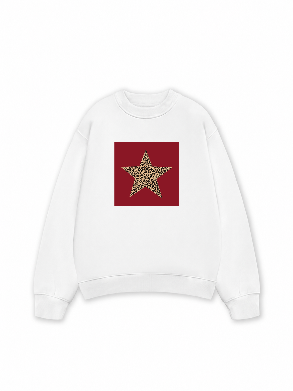Áo Sweater Nỉ Hai Da Urban Leopard Star