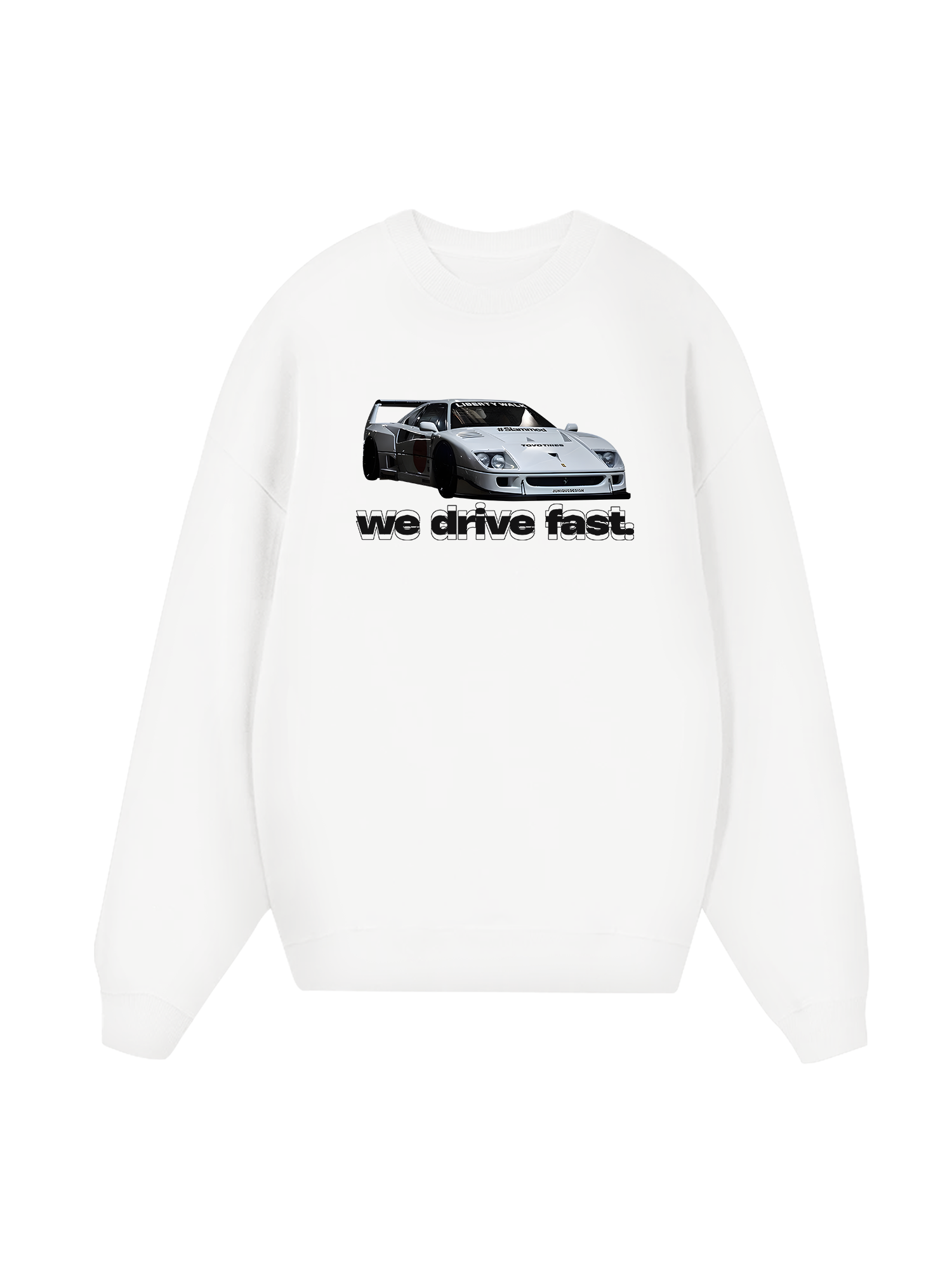 Ferrari We Drive Fast Sweater