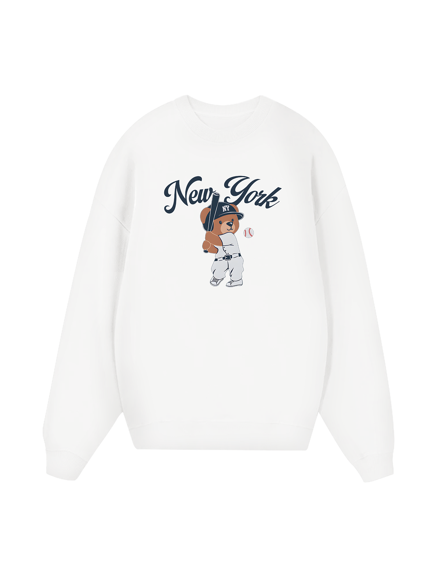 Baseball Bear Sweater