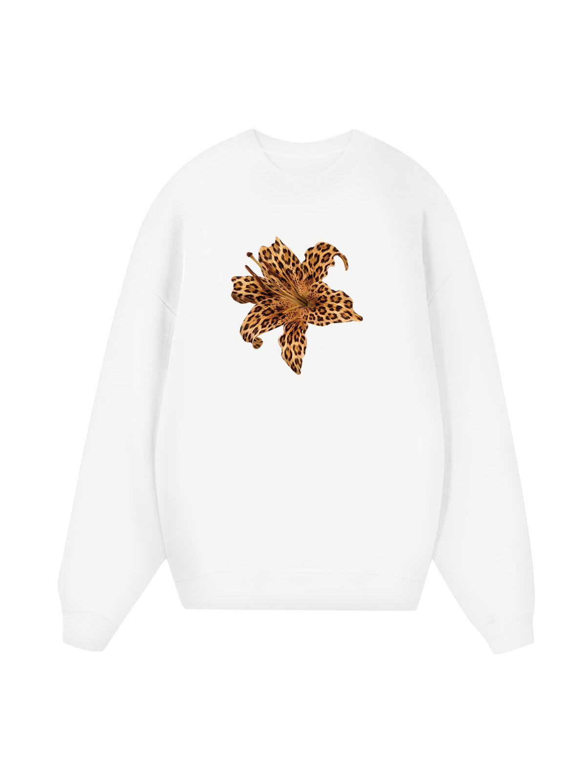 Sweater Urban Leopard Flower
