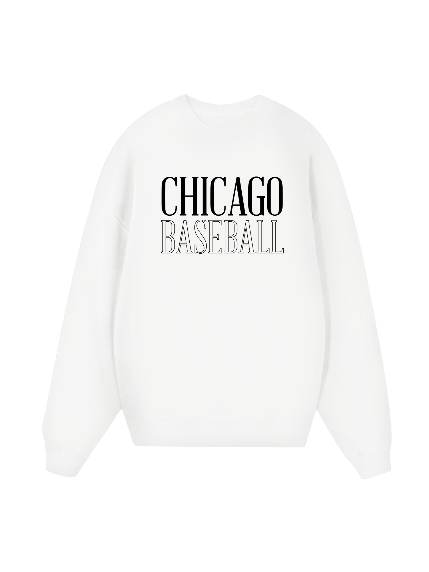 Baseball Basic Chicago Sweater