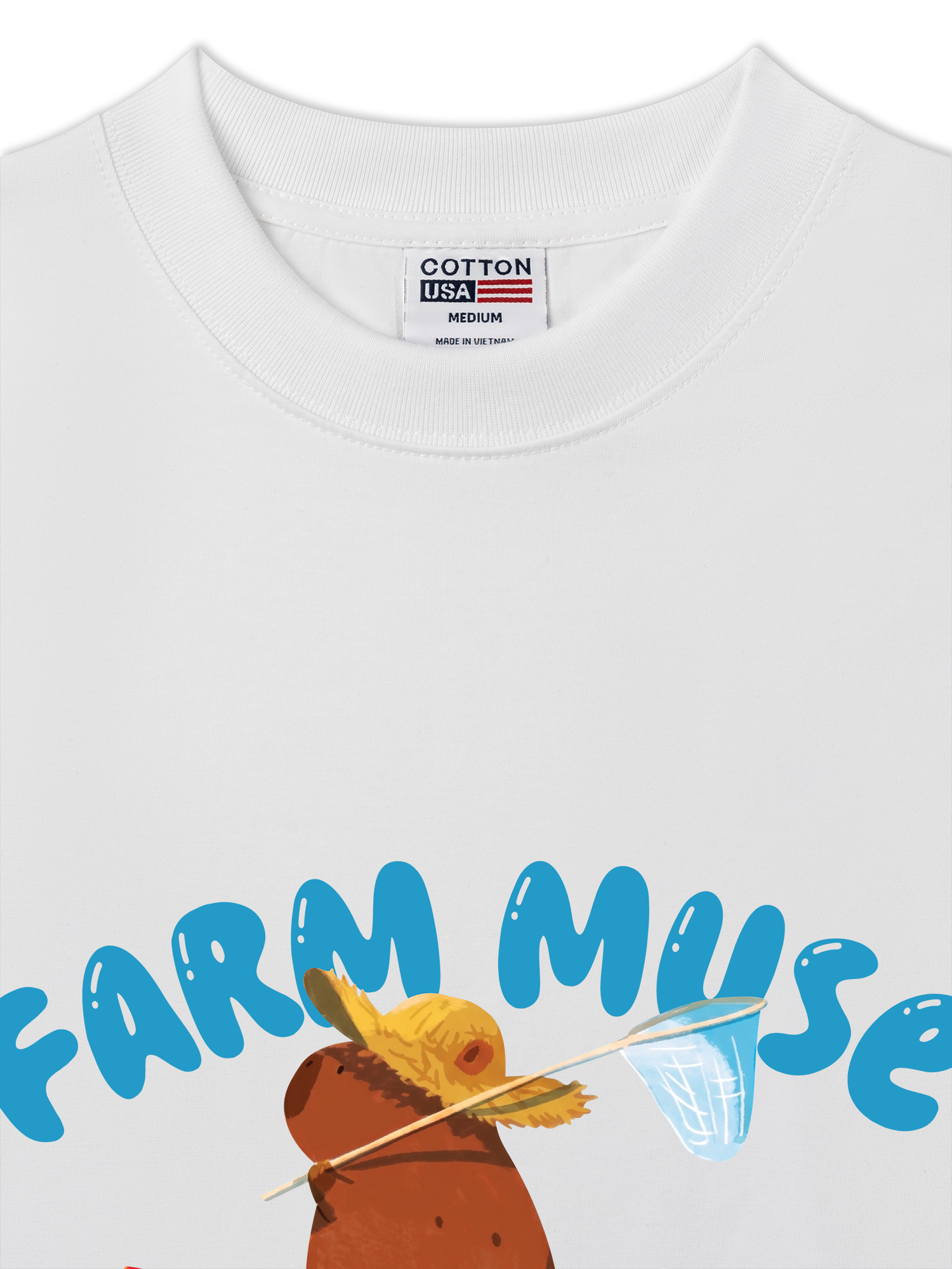 Áo Thun Relaxed Fit Farm Muse