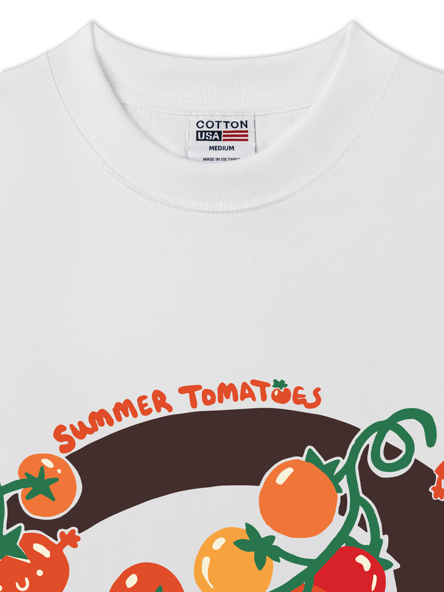 Áo Thun Relaxed Fit Yummy Mood Summer Tomatoes