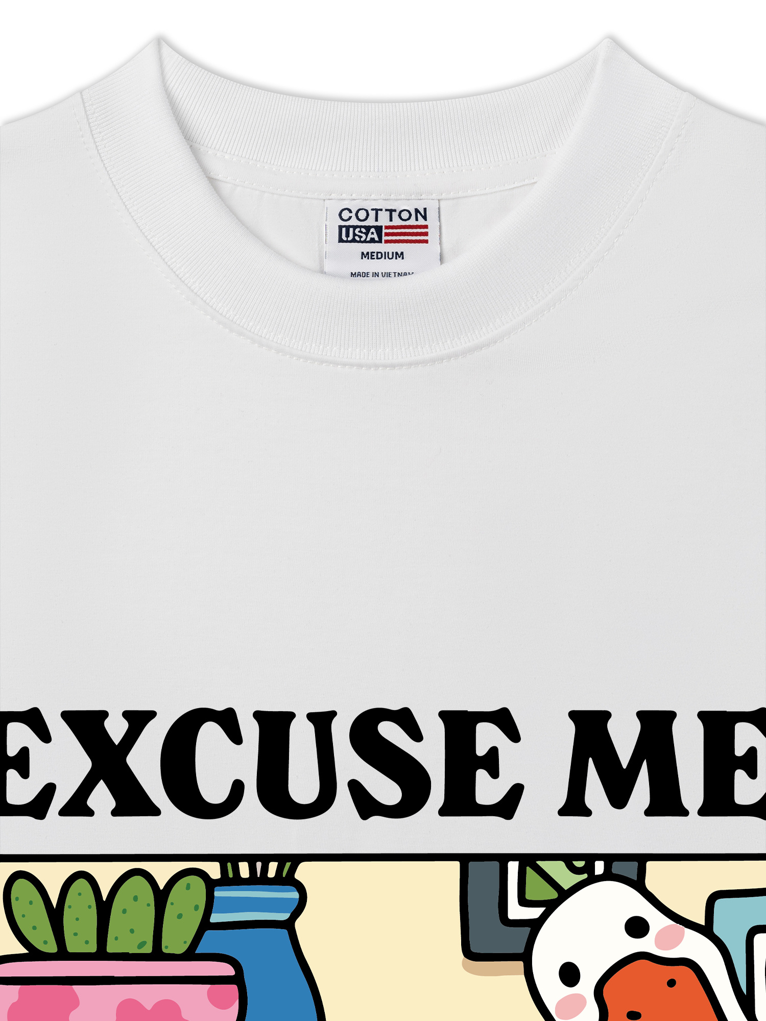 Áo Thun Relaxed Fit Farm Excuse Me, Are You Pooping