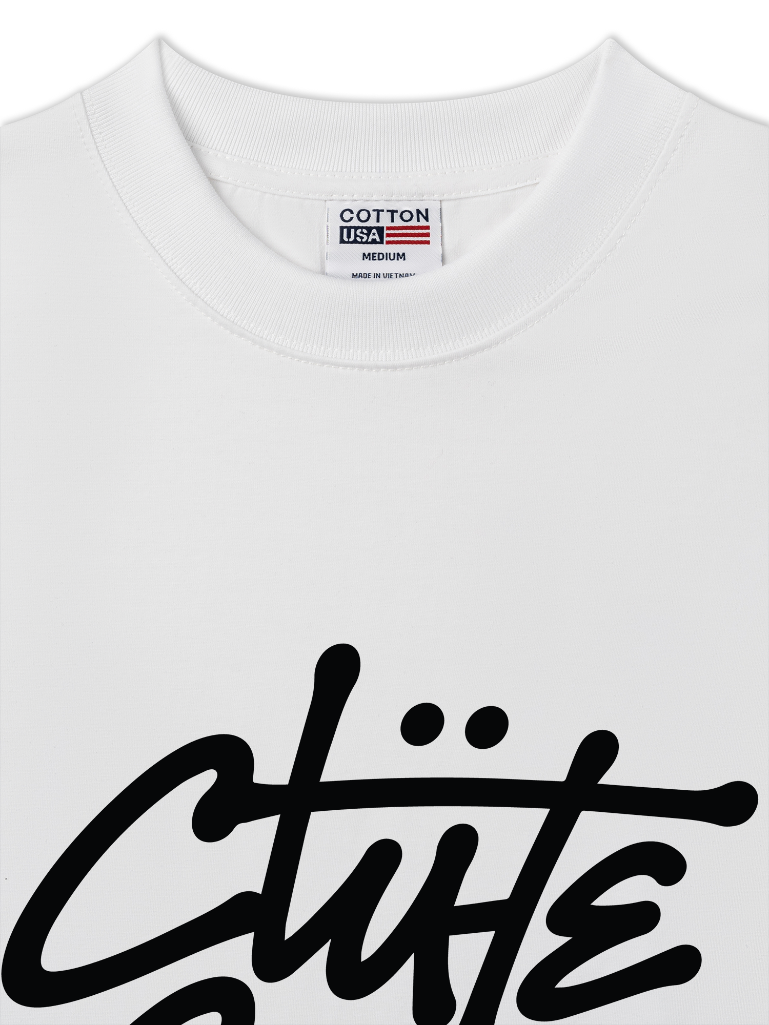 Áo Thun Relaxed Fit Cute Gang Black Boy