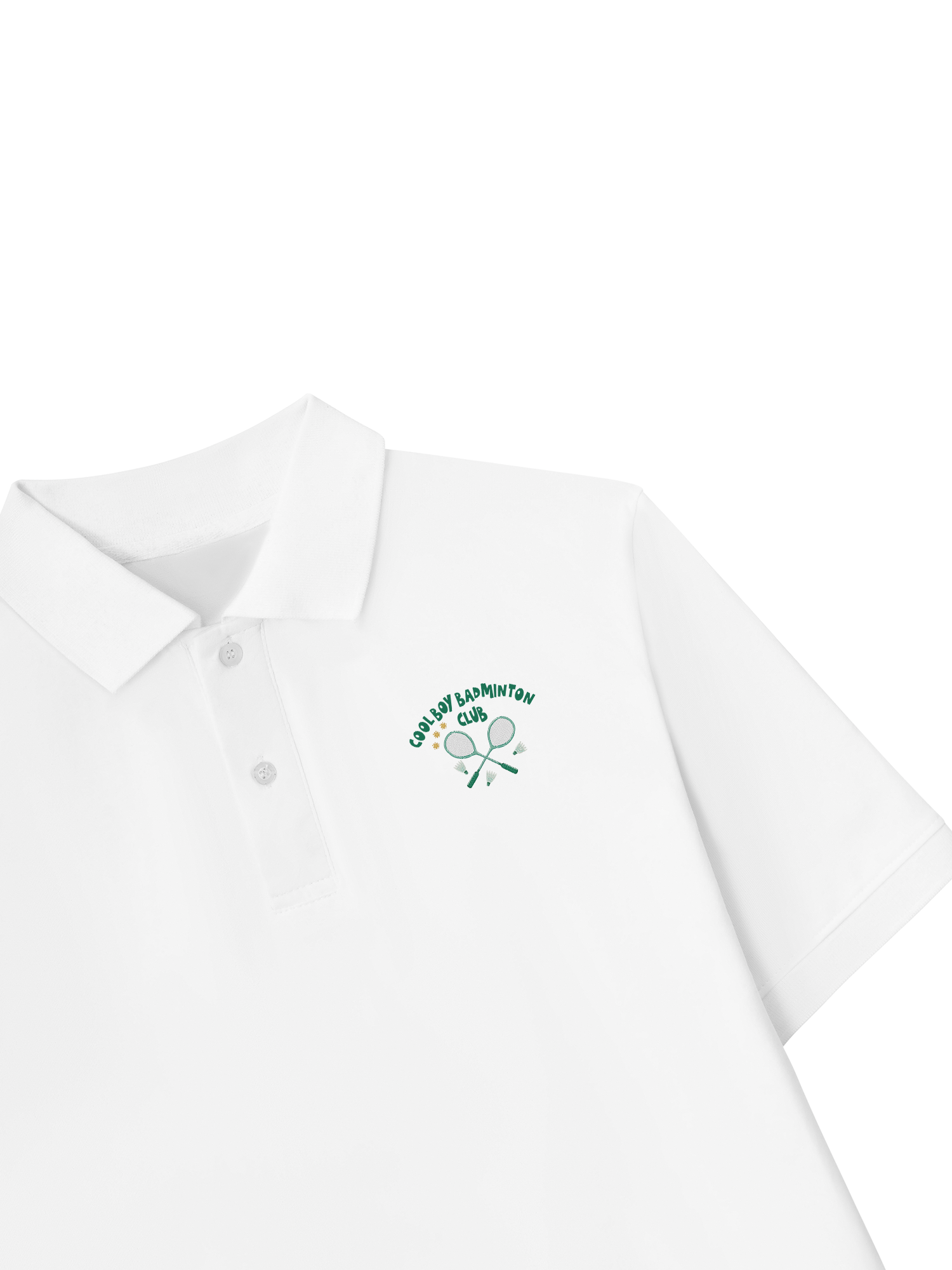 Áo Polo Relaxed Fit Badminton Cool Boy Club