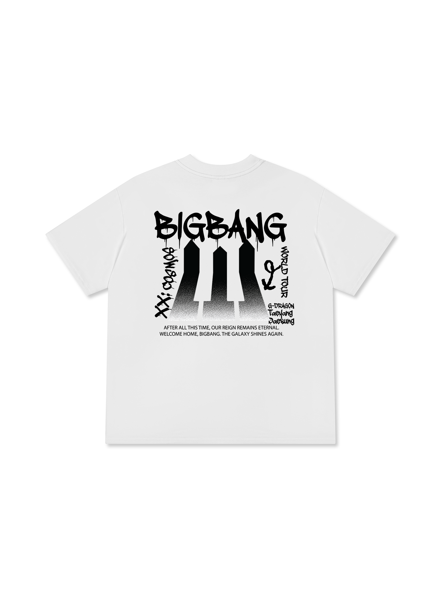 Áo Thun Relaxed Fit Idol Bigbang XX Cosmos